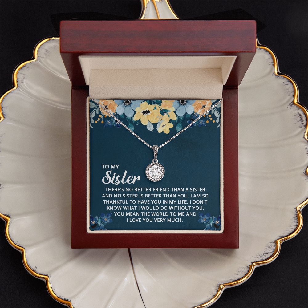 To My Sister Necklace