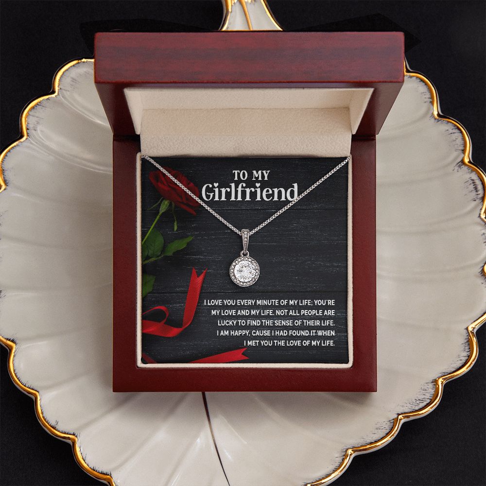 To My Girlfriend Necklace