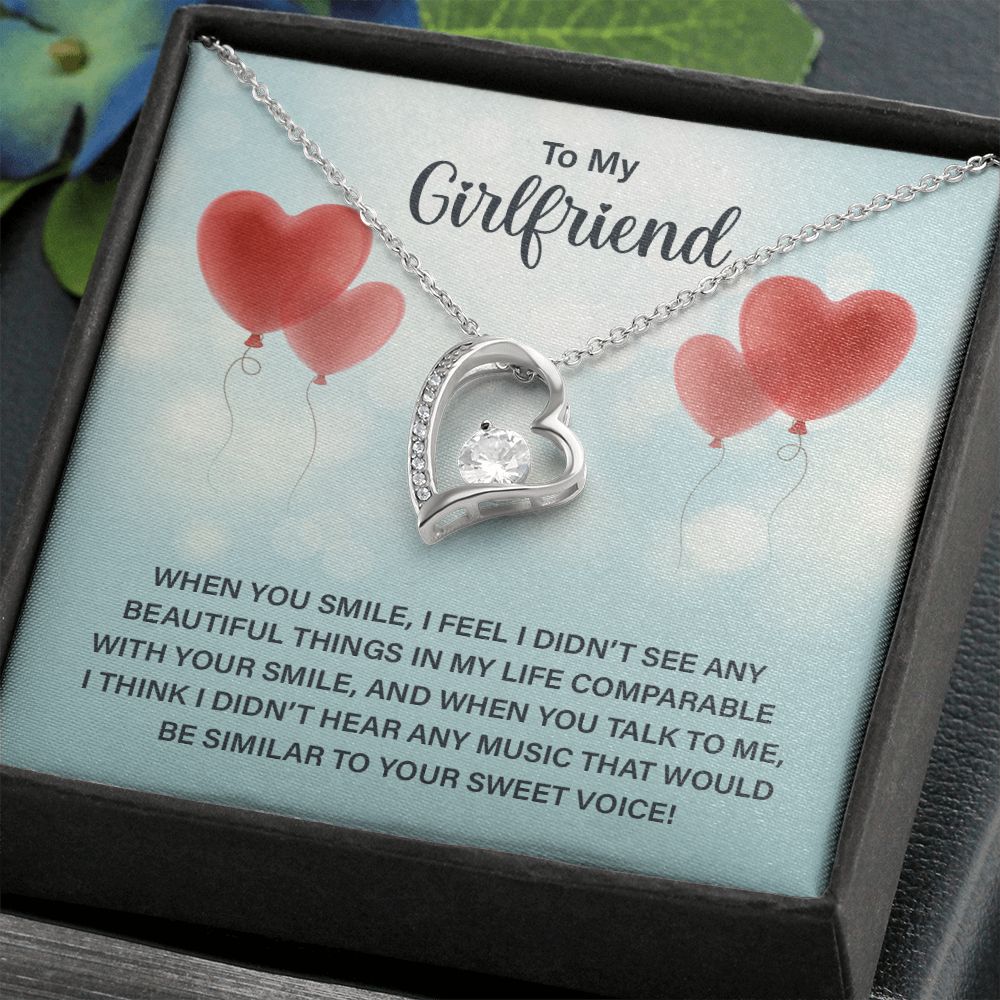 To My Girlfriend Necklace