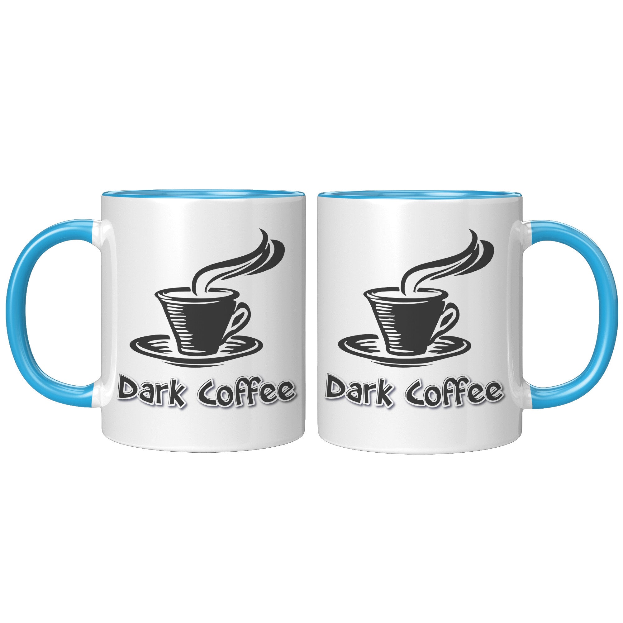 11OZ Accent Printed Mug