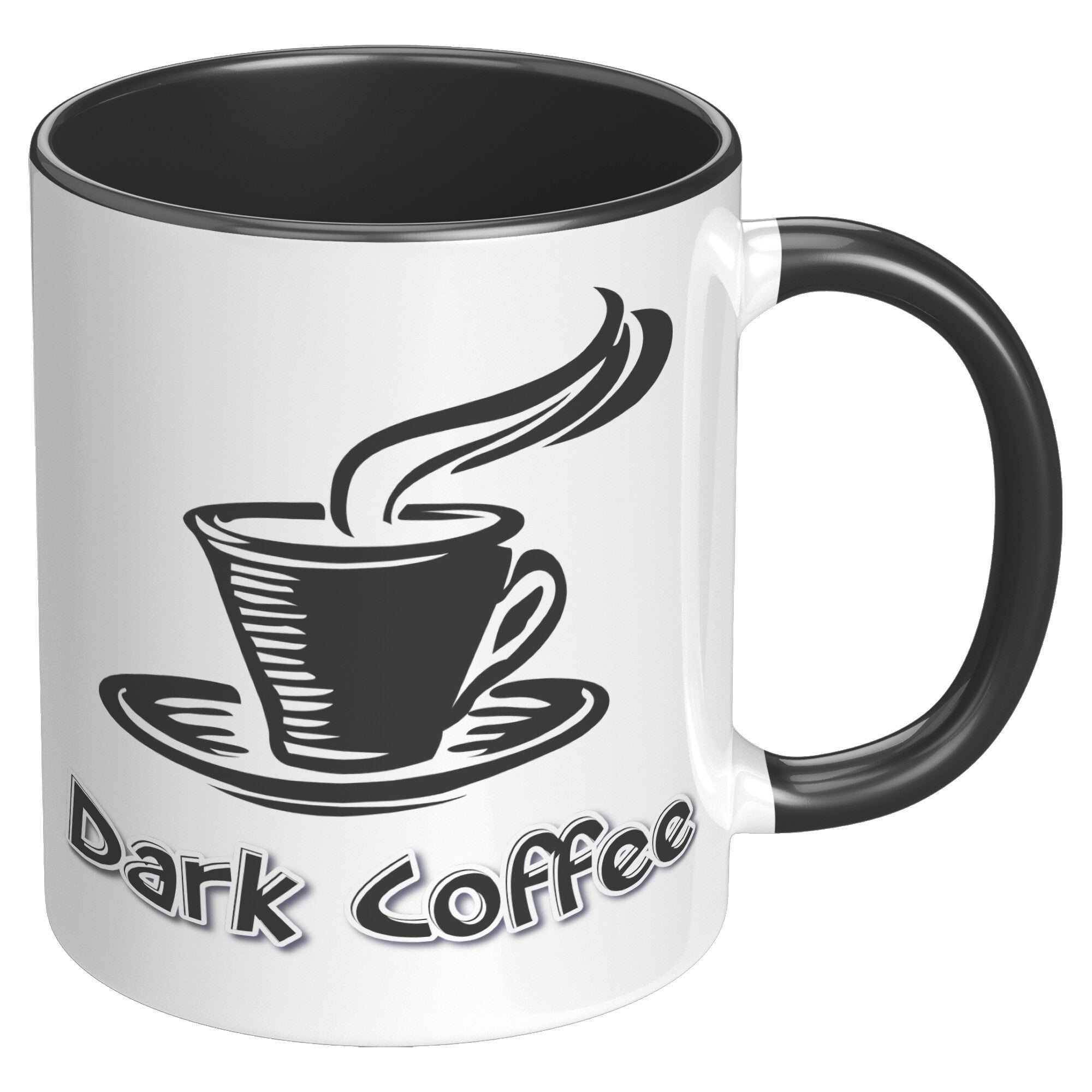 11OZ Accent Printed Mug