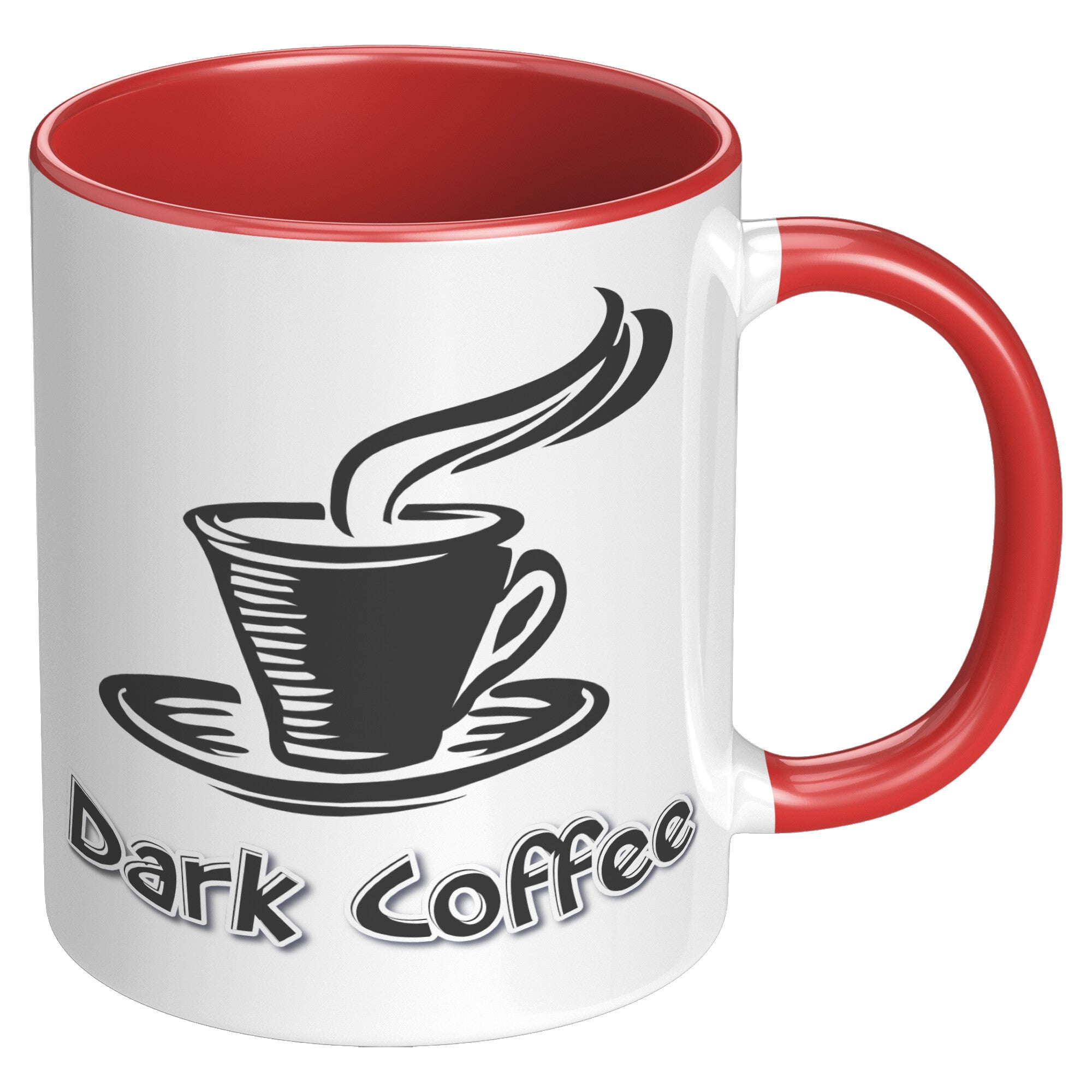 11OZ Accent Printed Mug