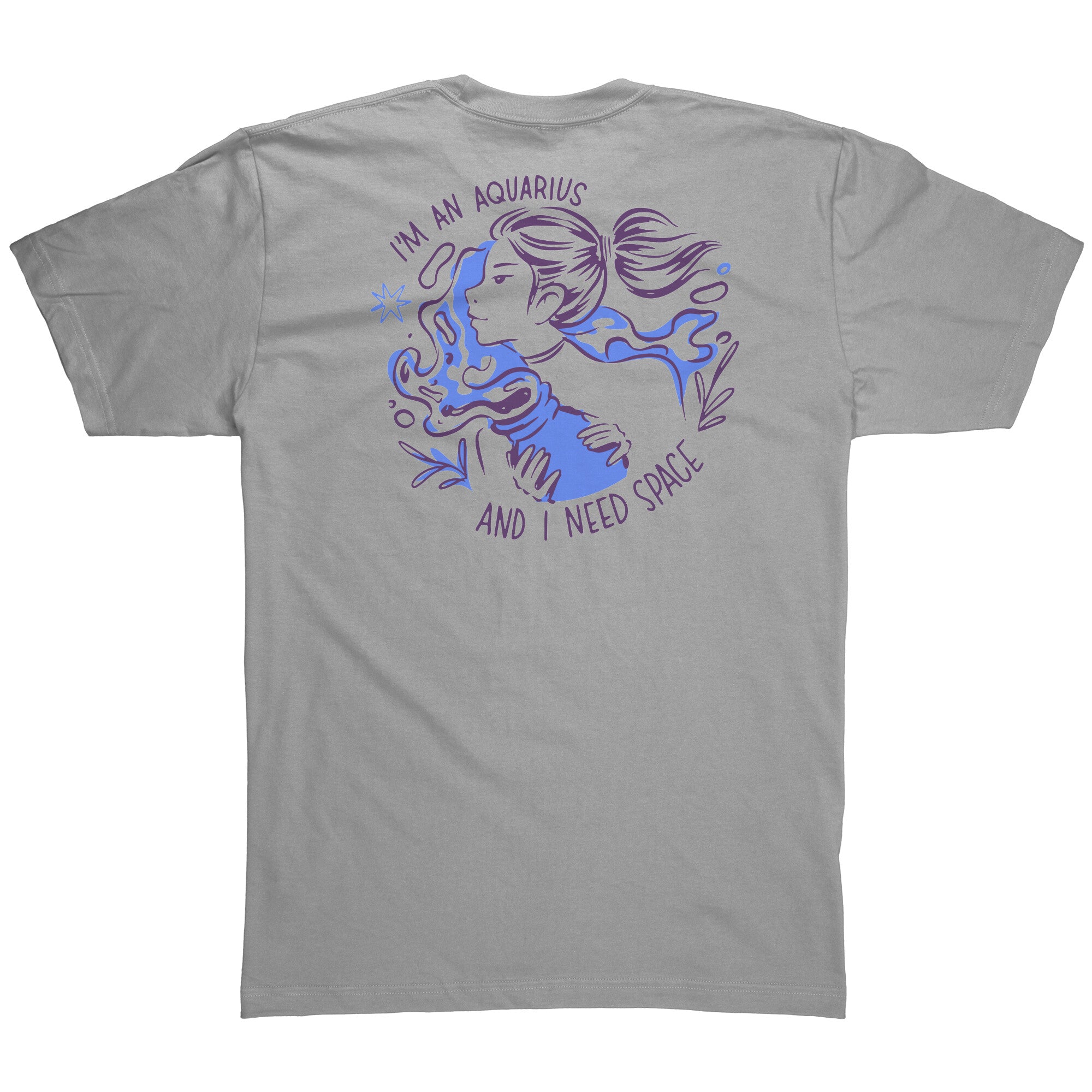 AMERICAN APPAREL MENS SHIRT Aquarius