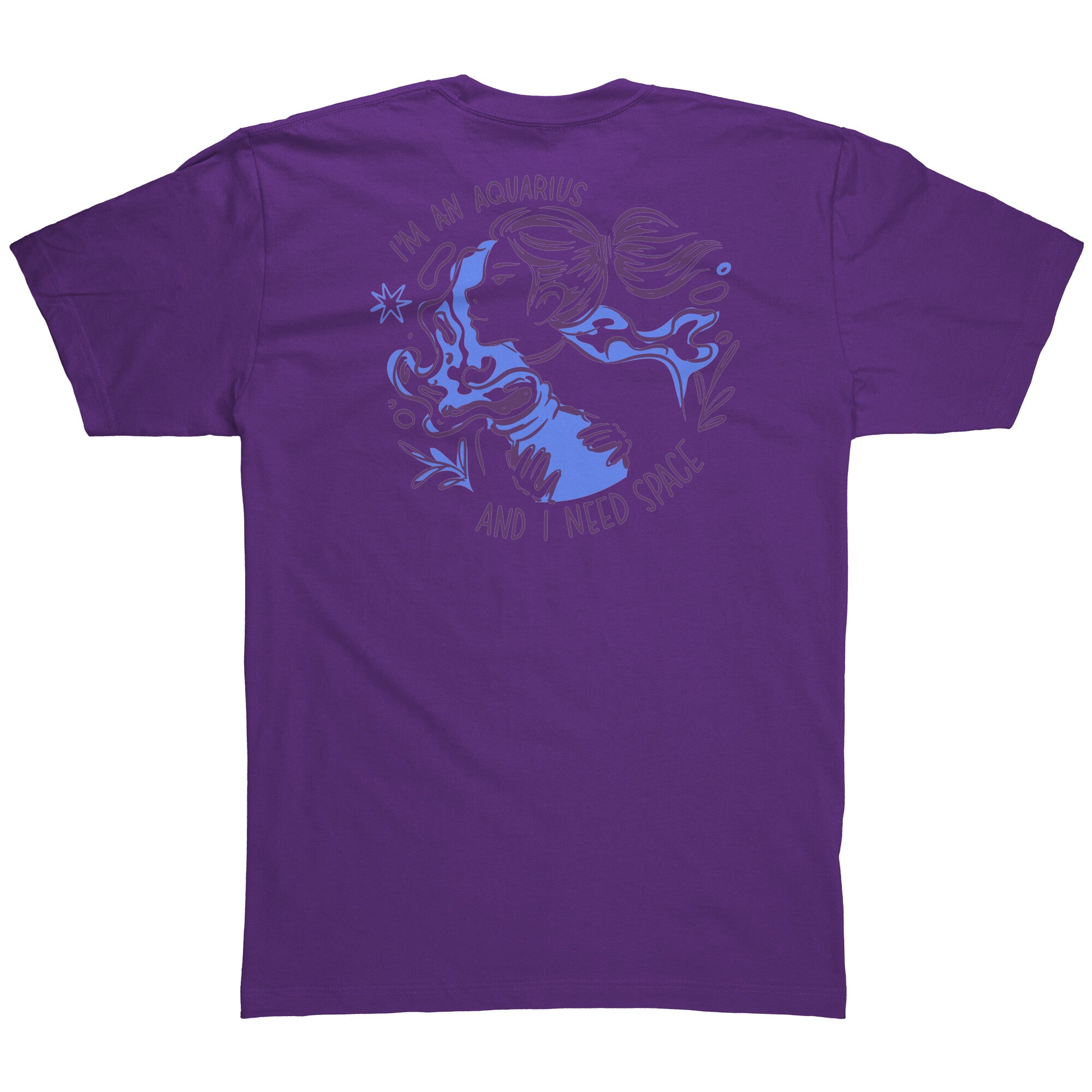 AMERICAN APPAREL MENS SHIRT Aquarius