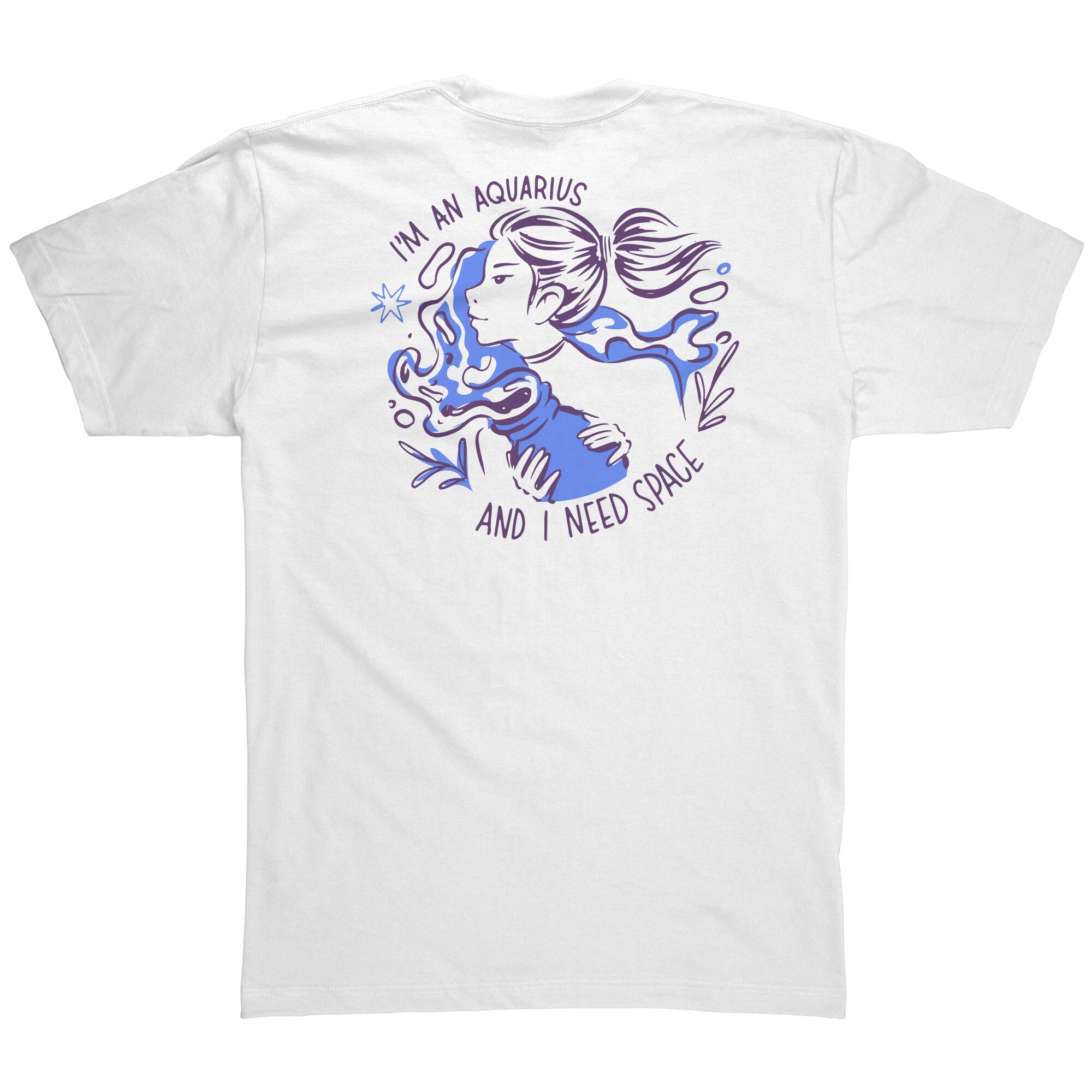 AMERICAN APPAREL MENS SHIRT Aquarius