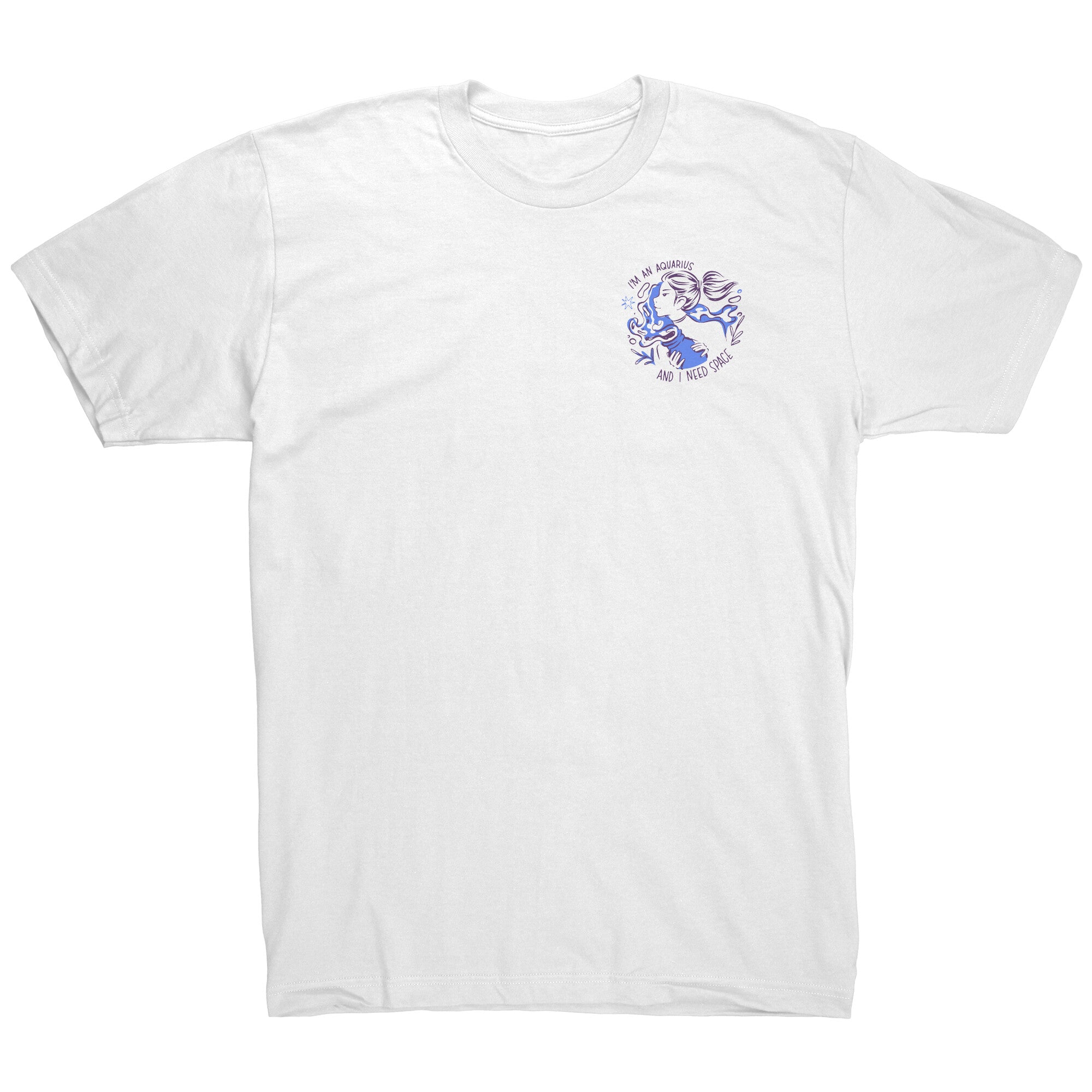 AMERICAN APPAREL MENS SHIRT Aquarius