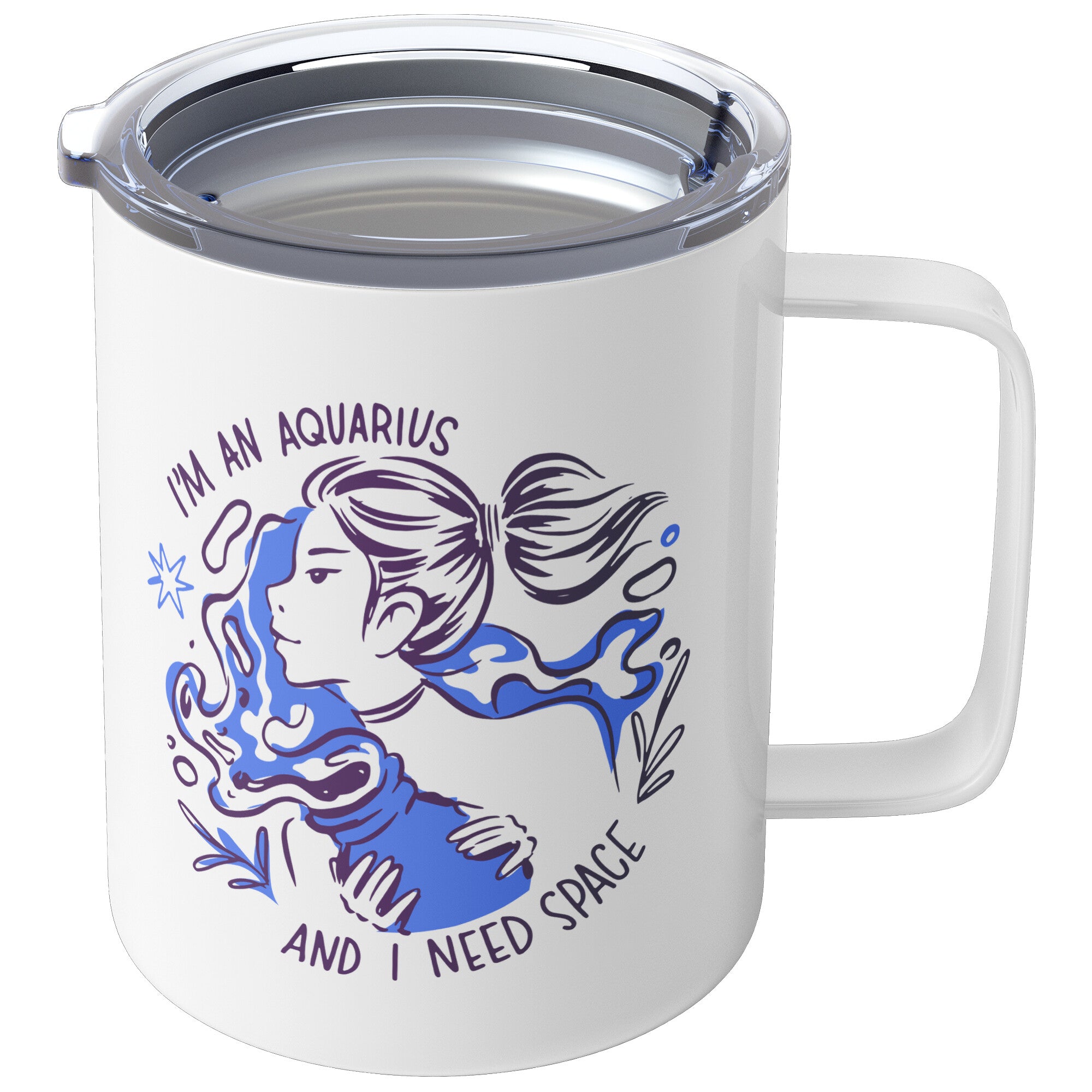 Aquarius 10OZ INSULATED COFFEE MUG
