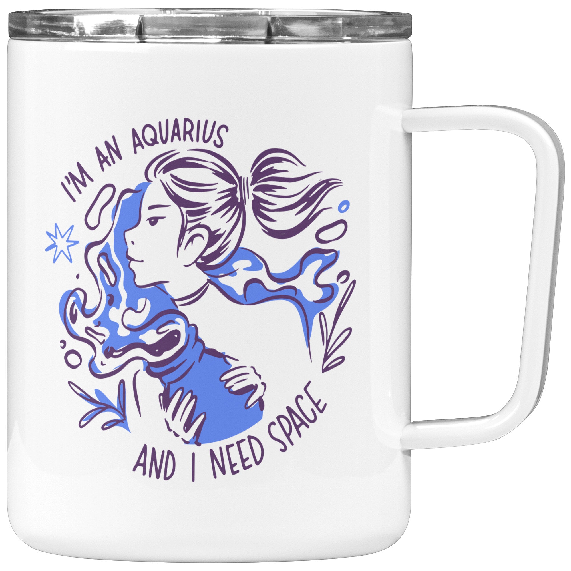 Aquarius 10OZ INSULATED COFFEE MUG