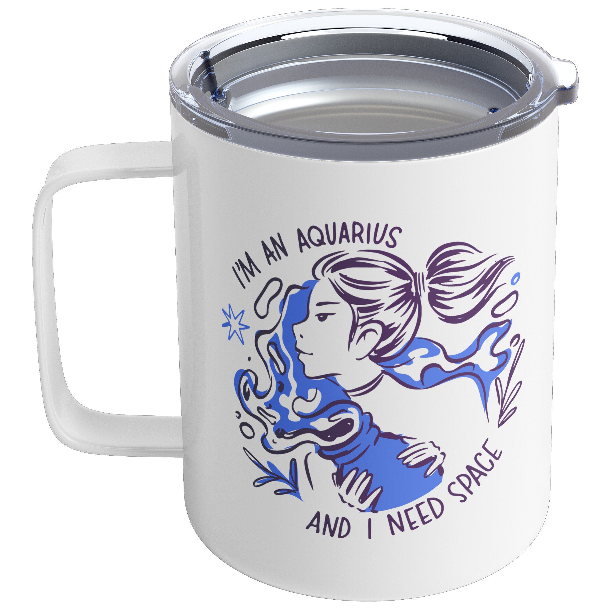 Aquarius 10oz Insulated Coffee Mug