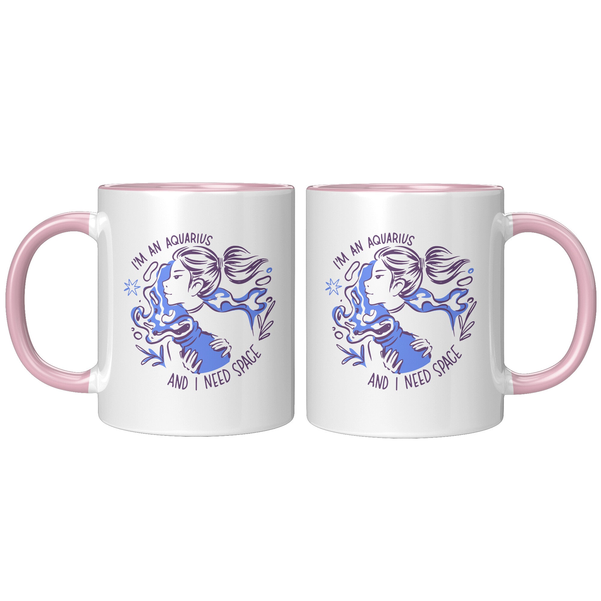 Aquarius 11OZ ACCENT MUG