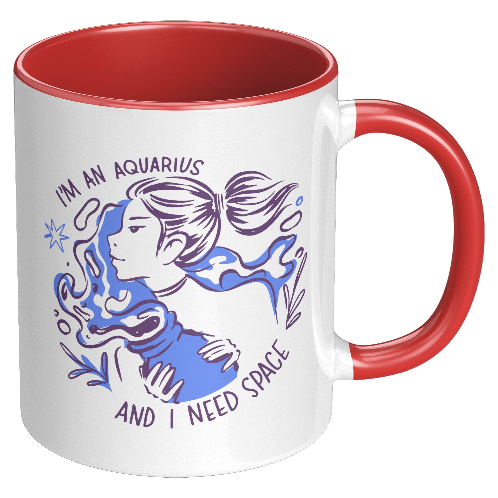 Aquarius 11oz Accent Mug