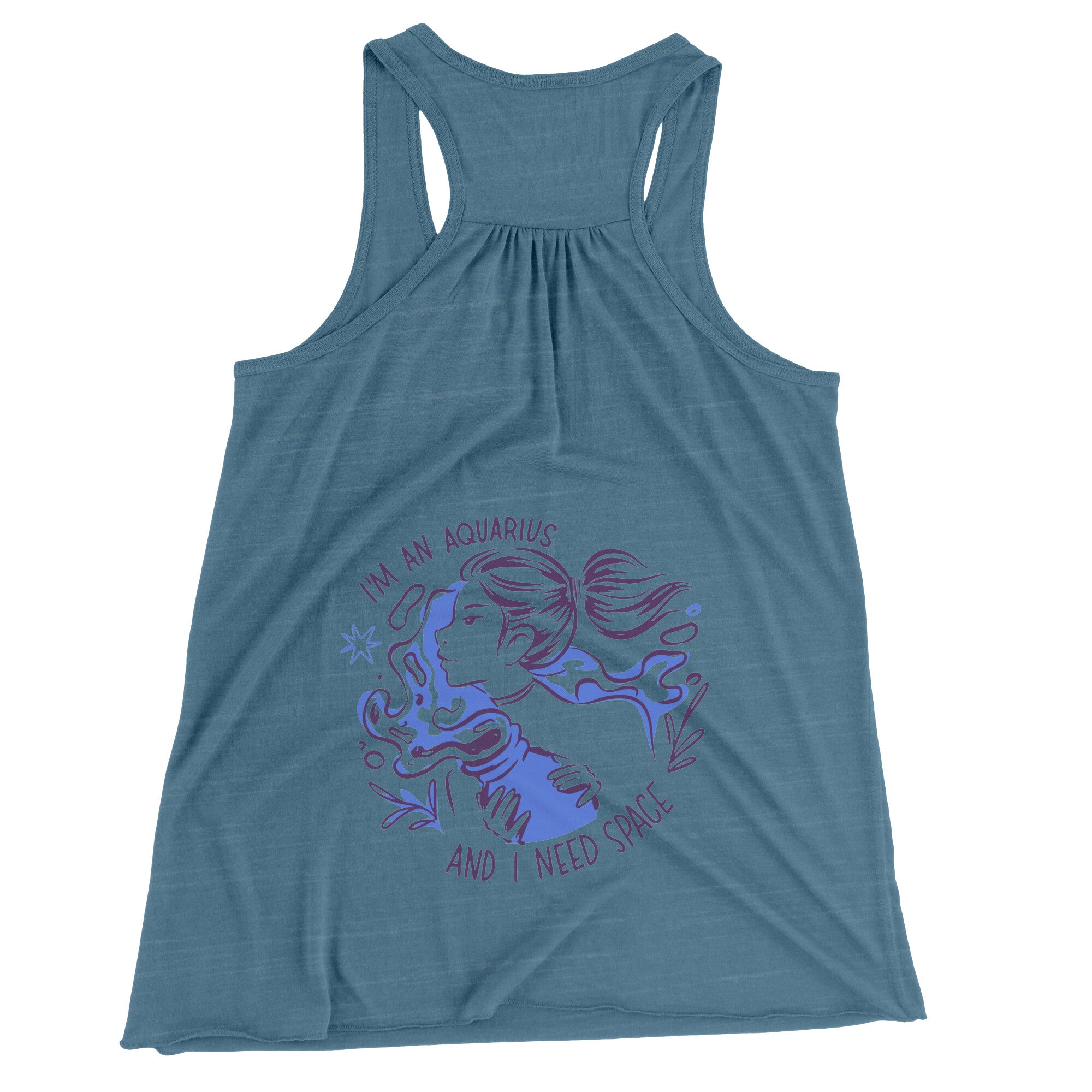 Aquarius BELLA FLOWY RACEBACK TANK