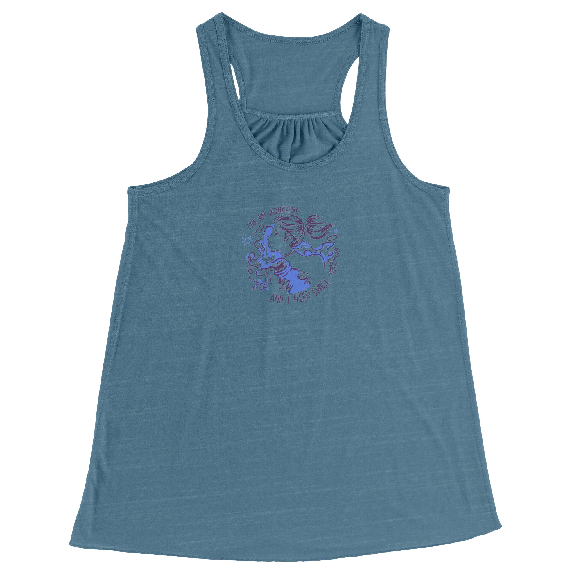 Aquarius BELLA FLOWY RACEBACK TANK