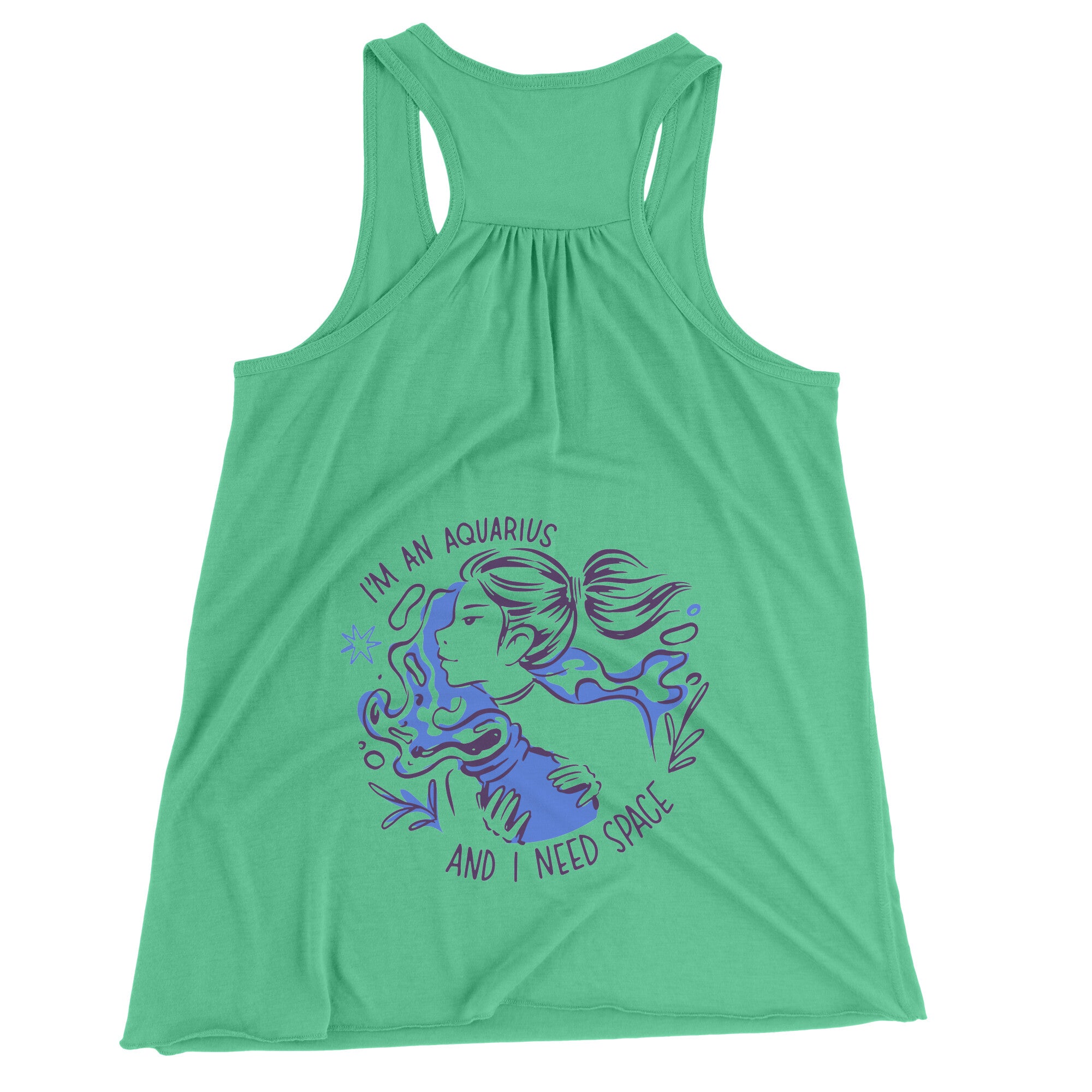 Aquarius BELLA FLOWY RACEBACK TANK