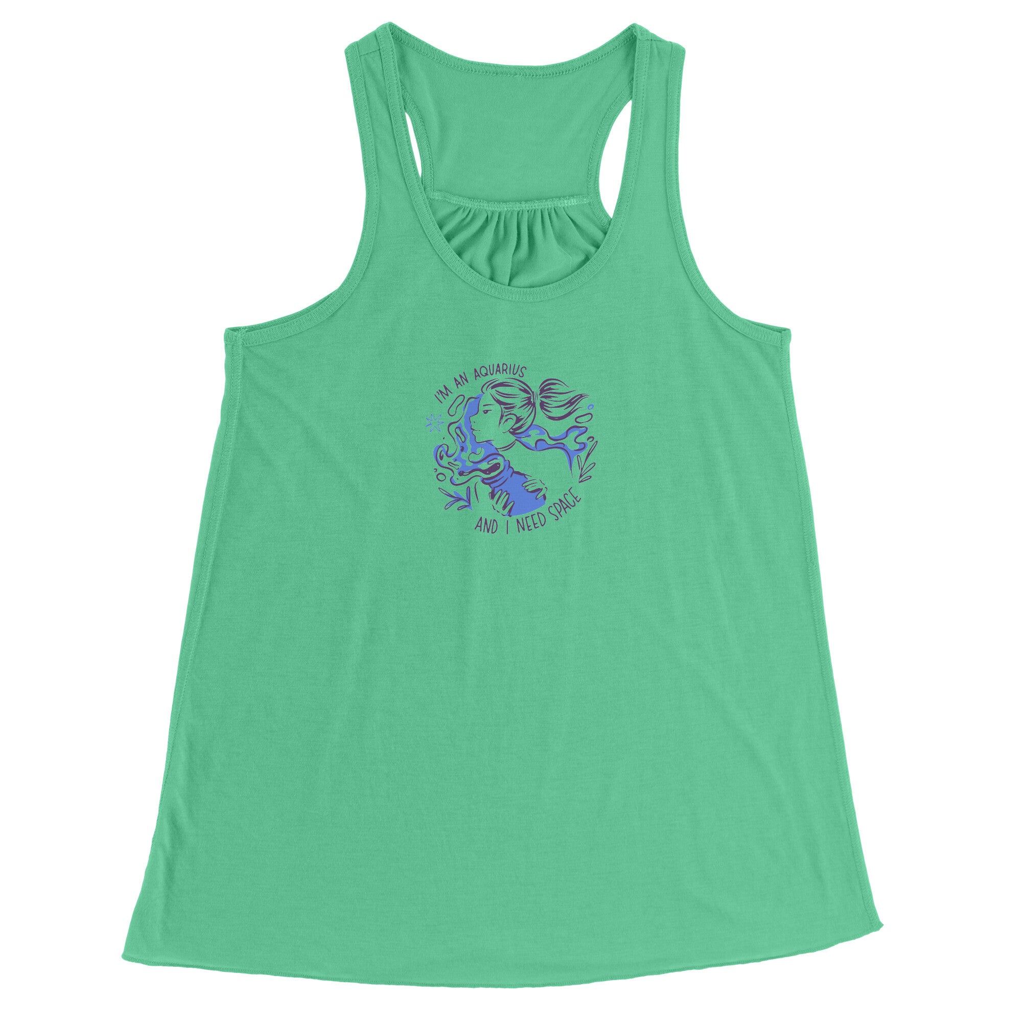Aquarius BELLA FLOWY RACEBACK TANK