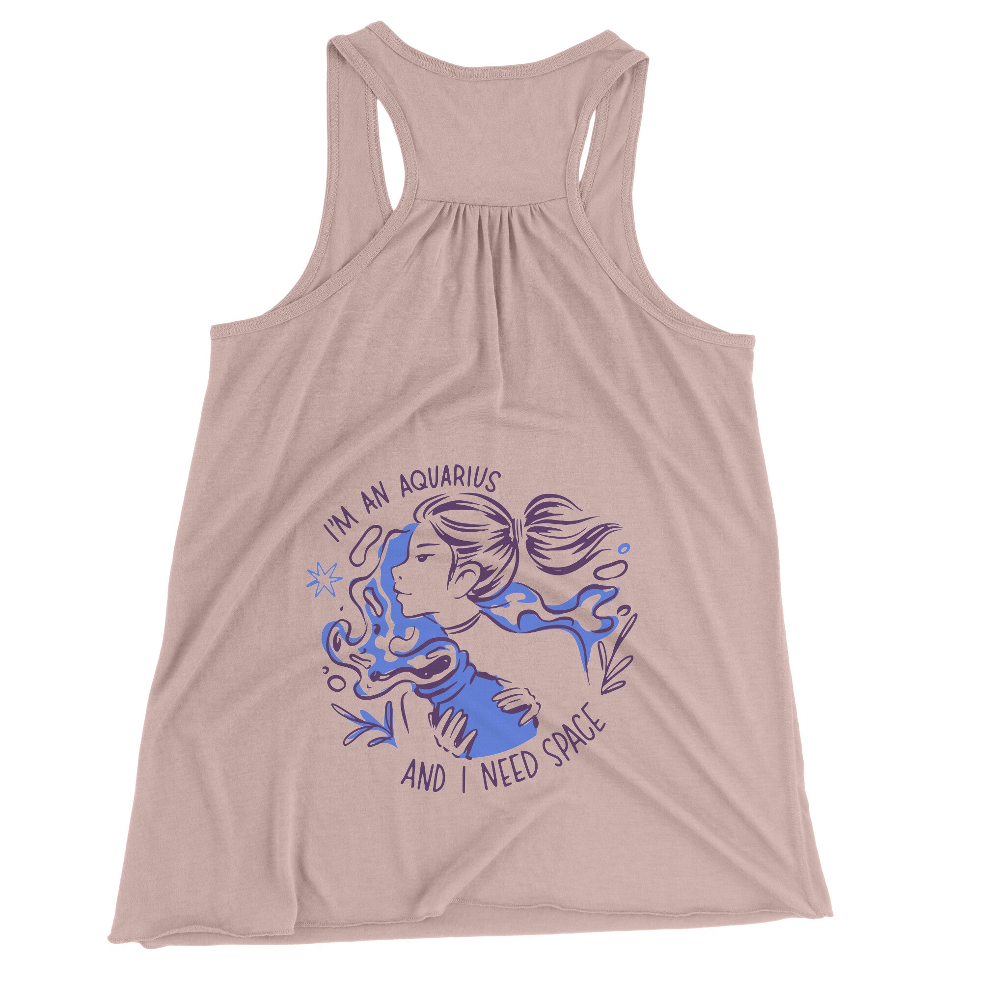 Aquarius BELLA FLOWY RACEBACK TANK