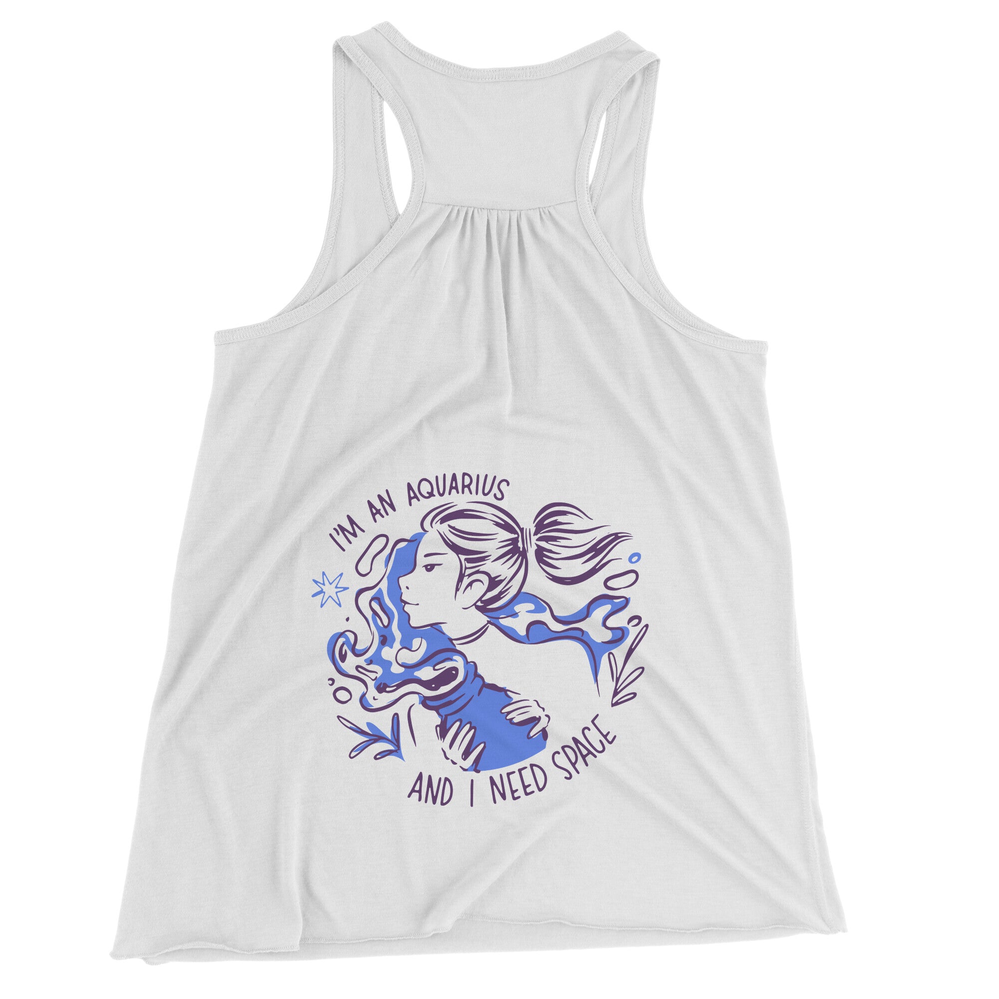 Aquarius BELLA FLOWY RACEBACK TANK