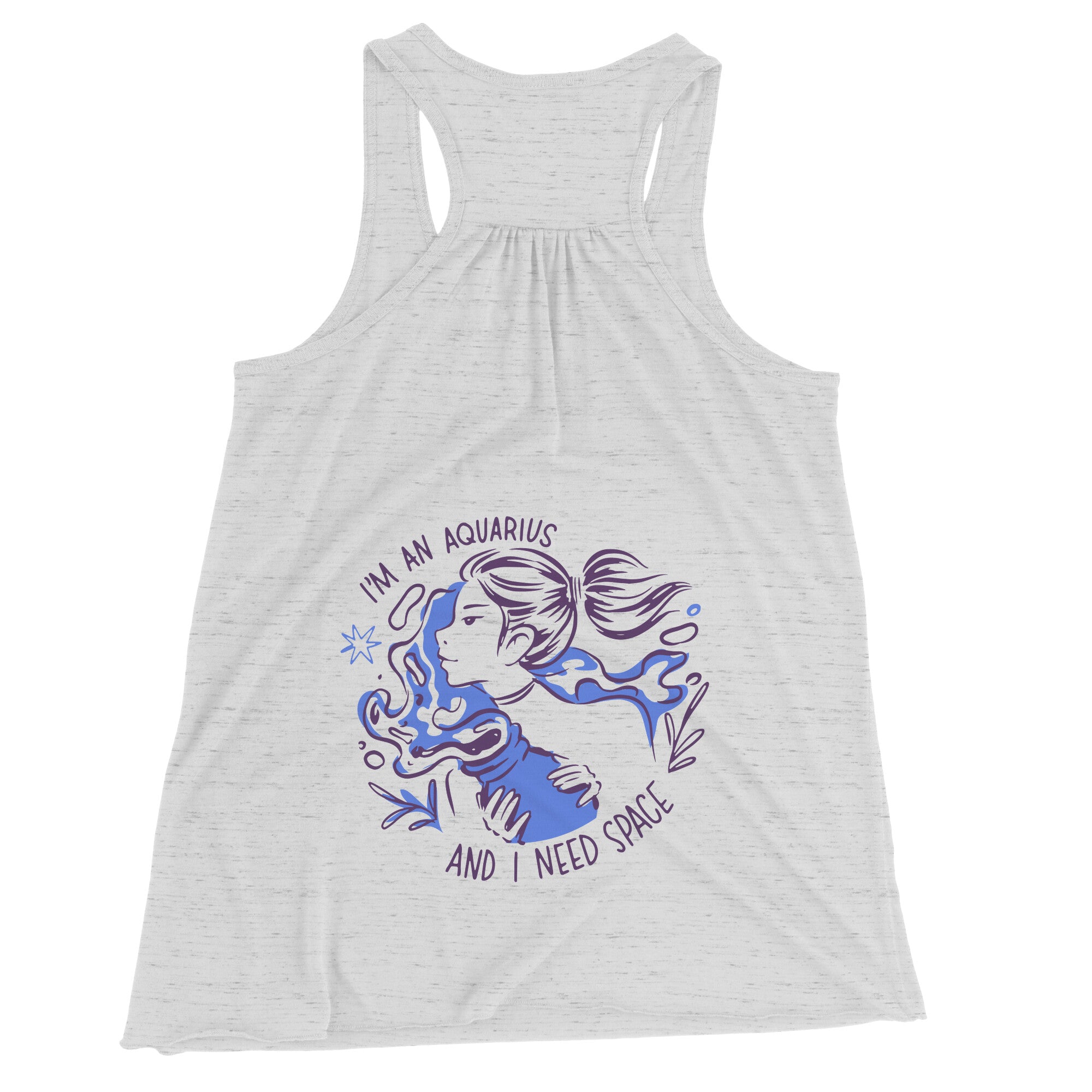 Aquarius BELLA FLOWY RACEBACK TANK