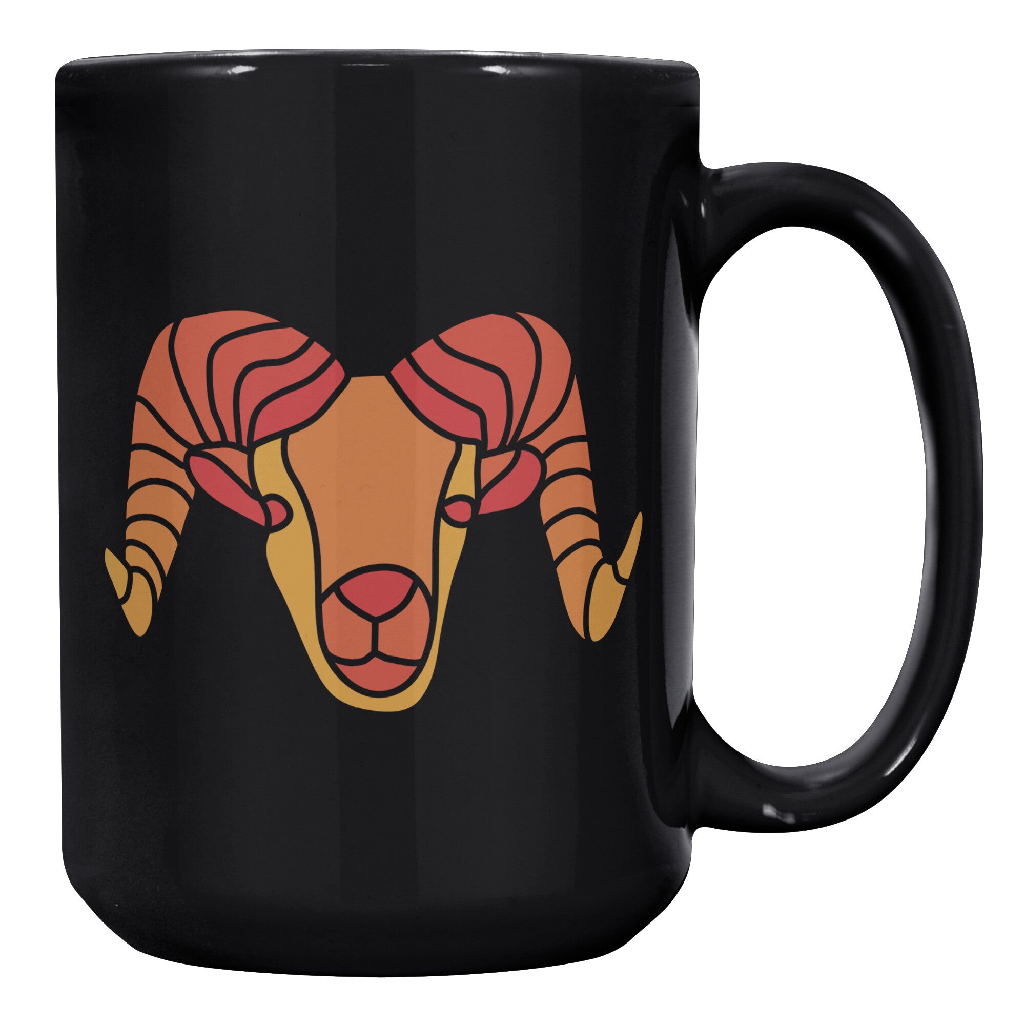 Aries 15OZ BLACK MUG