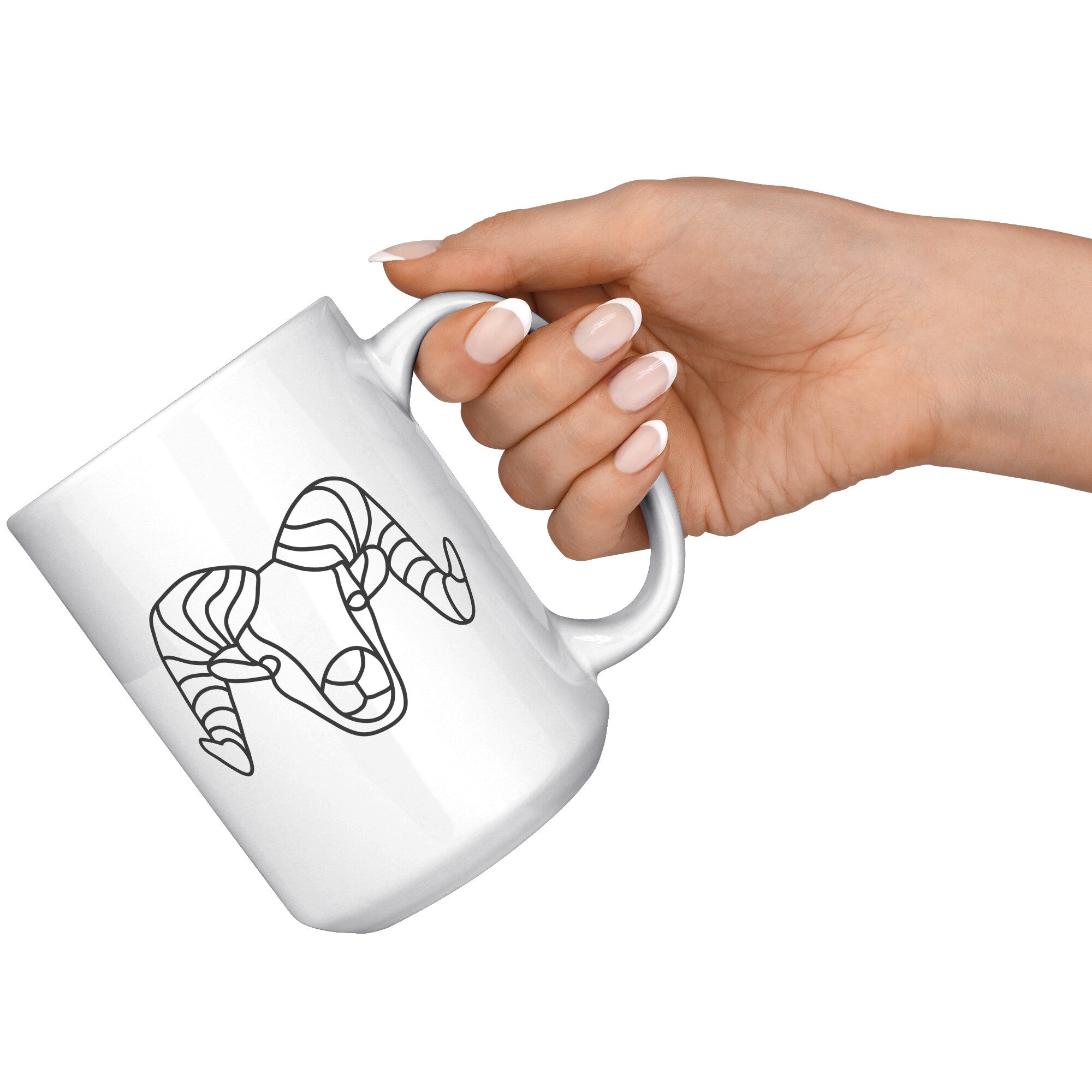 Aries 15OZ WHITE MUG