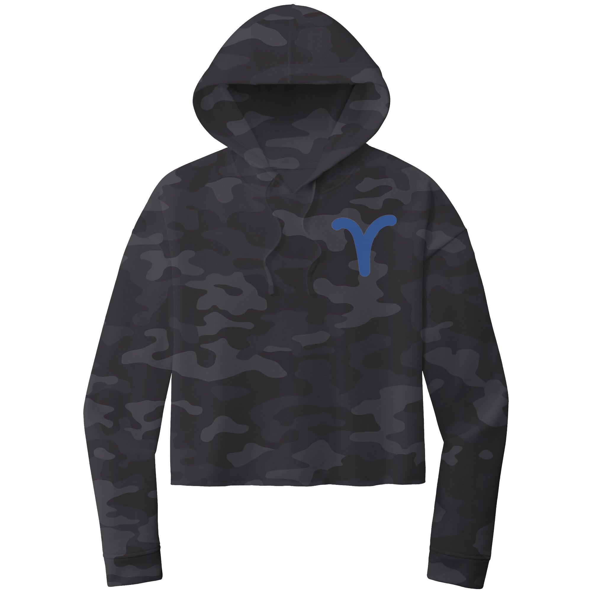 Aries ITC WOMEN’S LIGHTWEIGHT CROP HOODED SWEATSHIRT