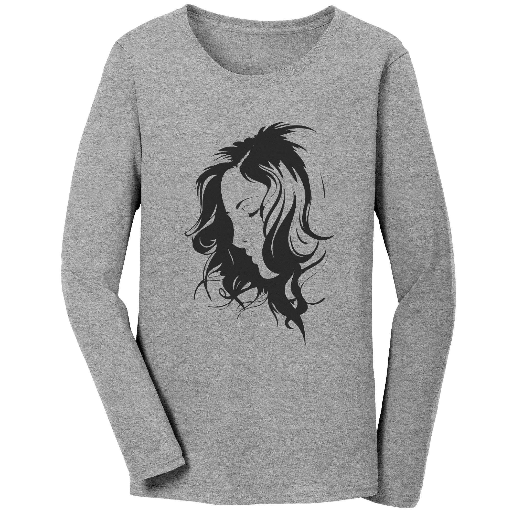 Bella Ladies Jersey Long-Sleeve Printed T-Shirt