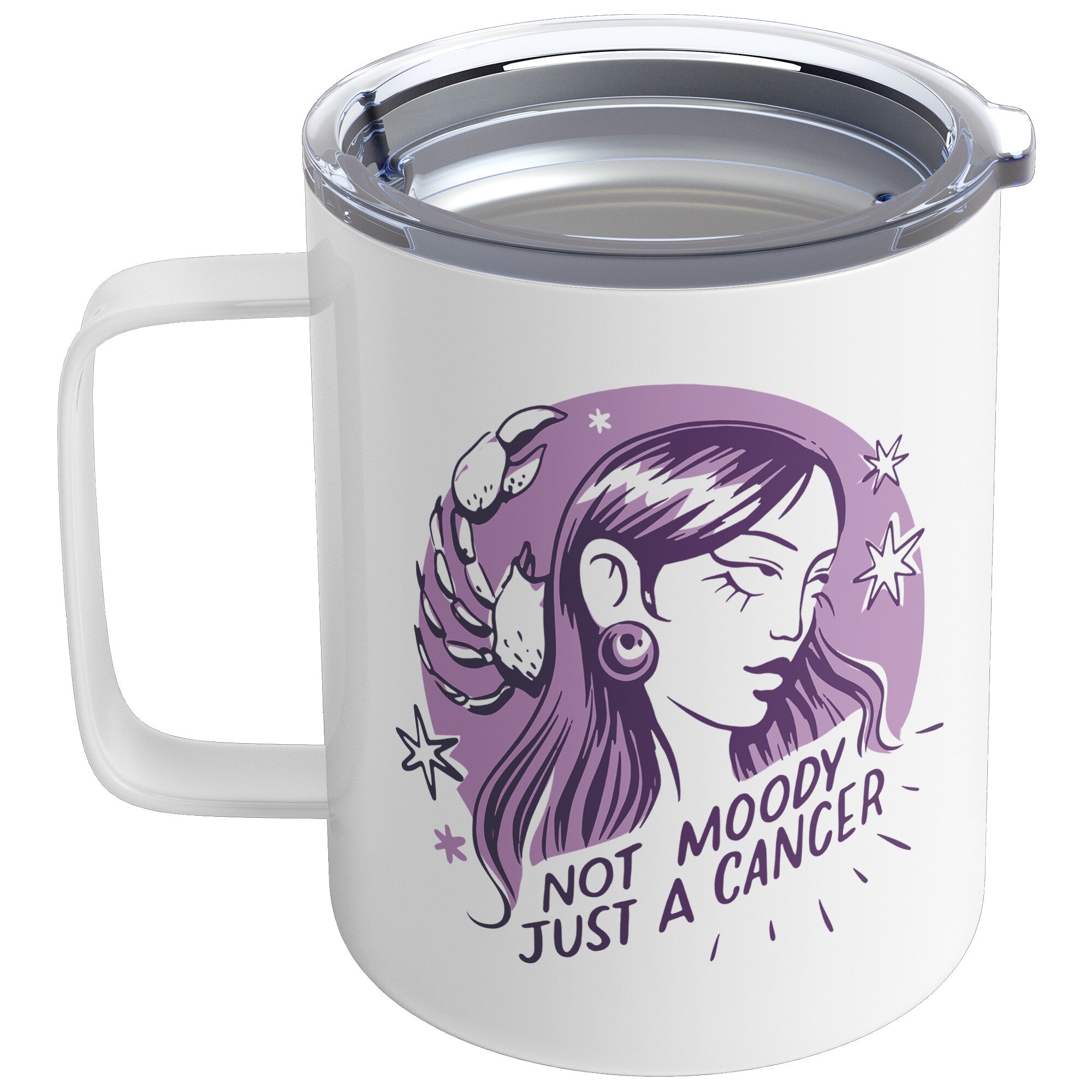 Cancer 10oZ INSULATED COFFEE MUG
