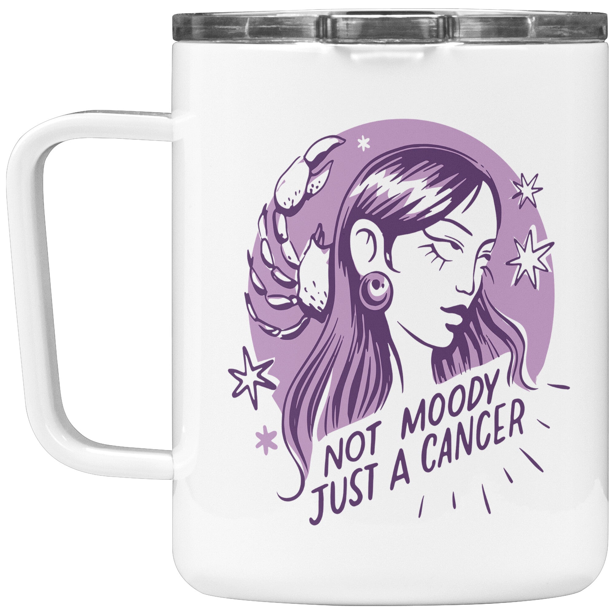 Cancer 10oZ INSULATED COFFEE MUG