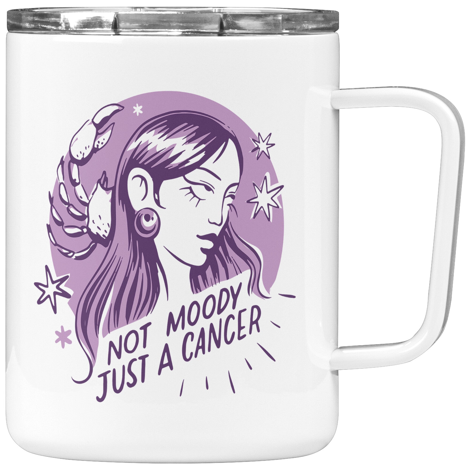 Cancer 10oZ INSULATED COFFEE MUG