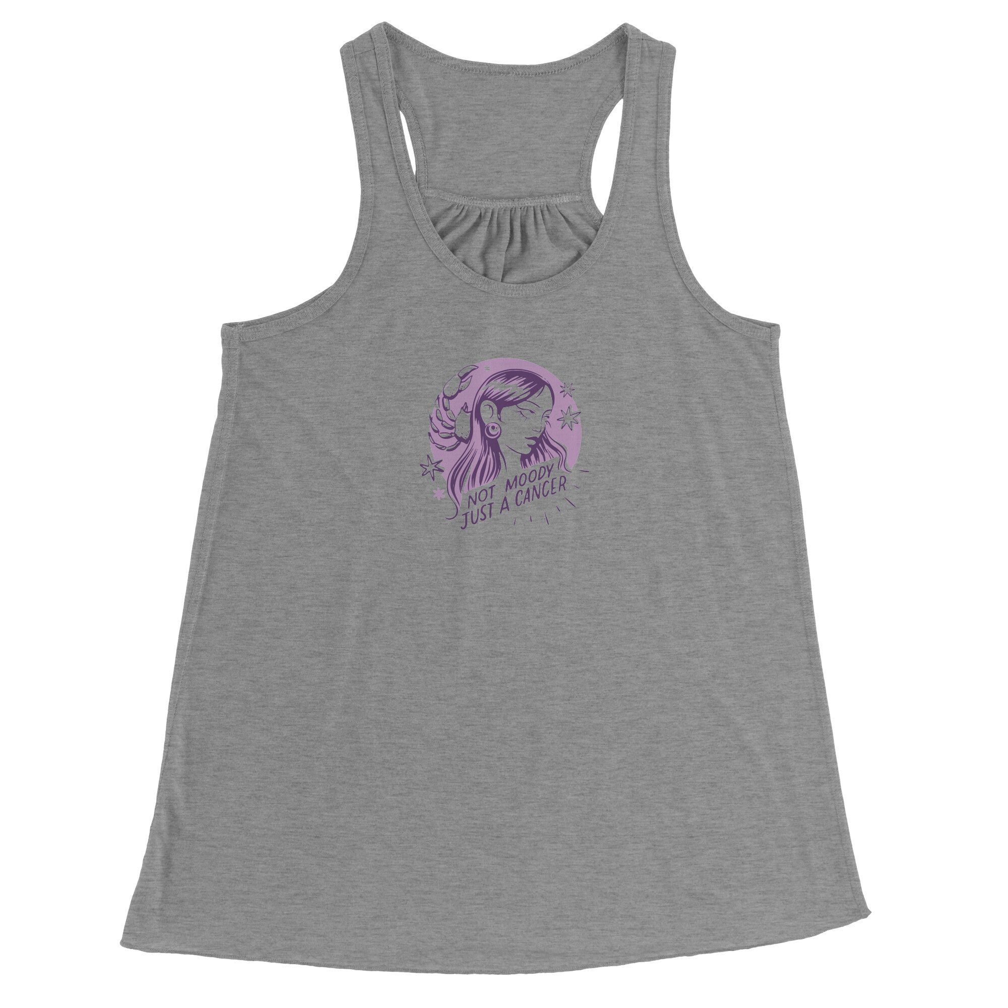 Cancer BELLA FLOWY RACEBACK TANK