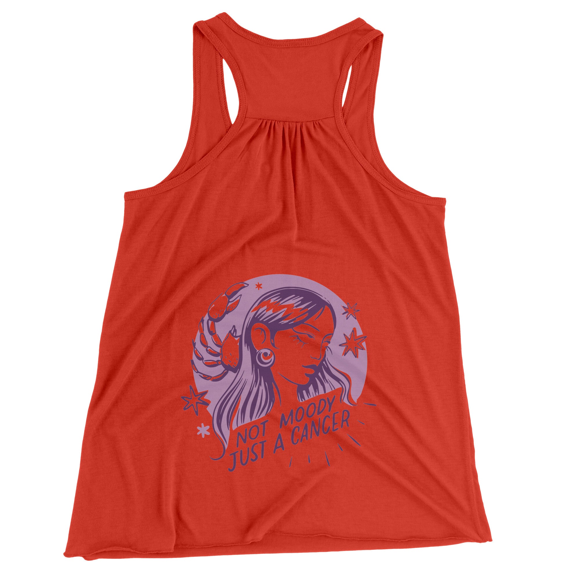 Cancer BELLA FLOWY RACEBACK TANK