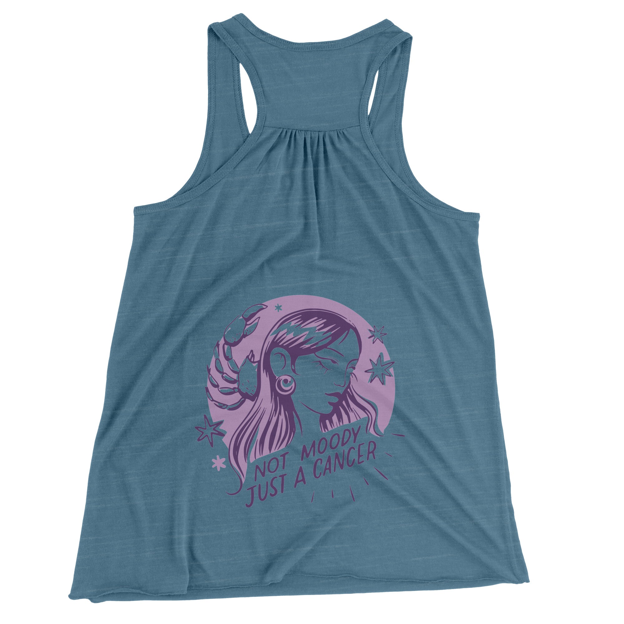 Cancer BELLA FLOWY RACEBACK TANK
