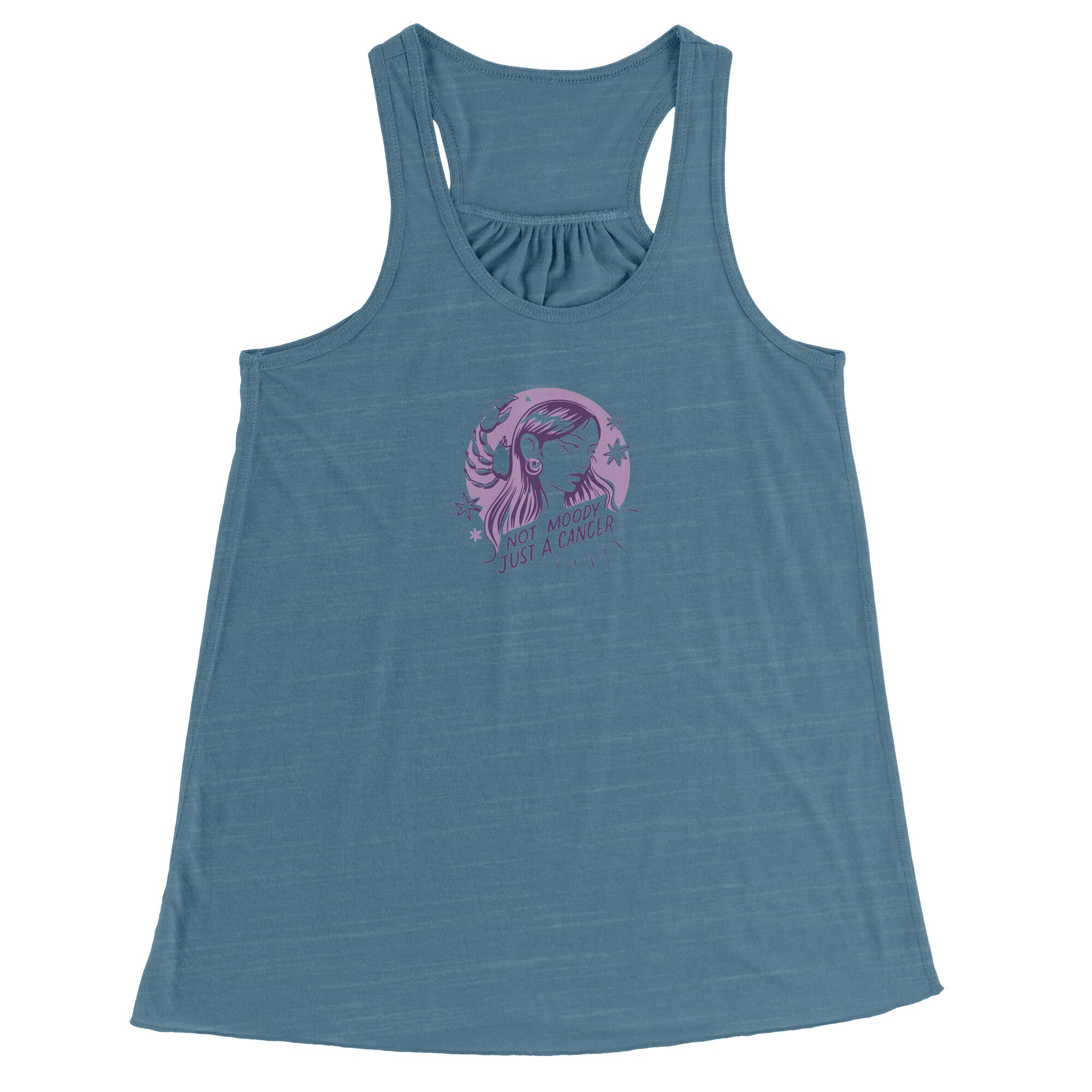 Cancer BELLA FLOWY RACEBACK TANK