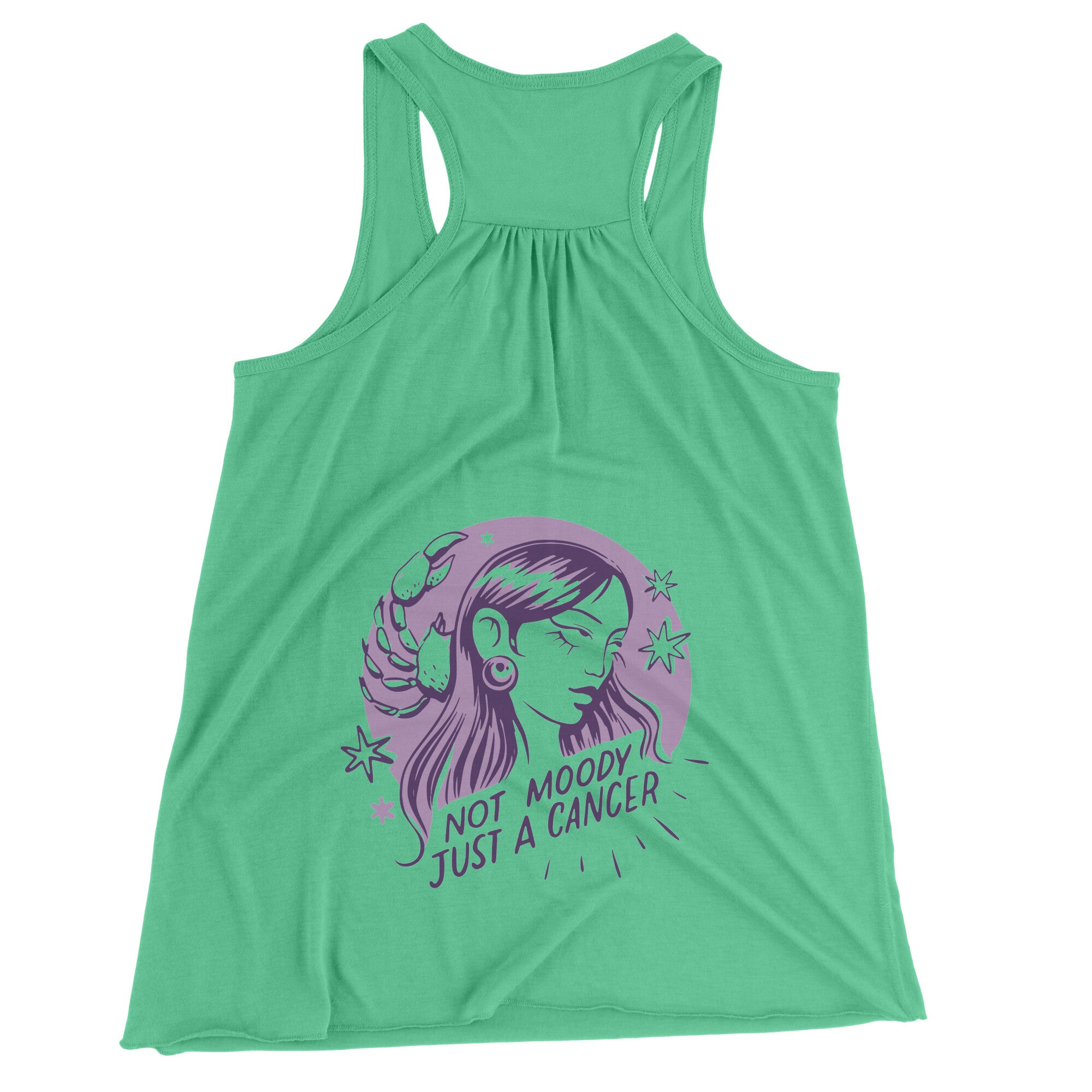 Cancer BELLA FLOWY RACEBACK TANK