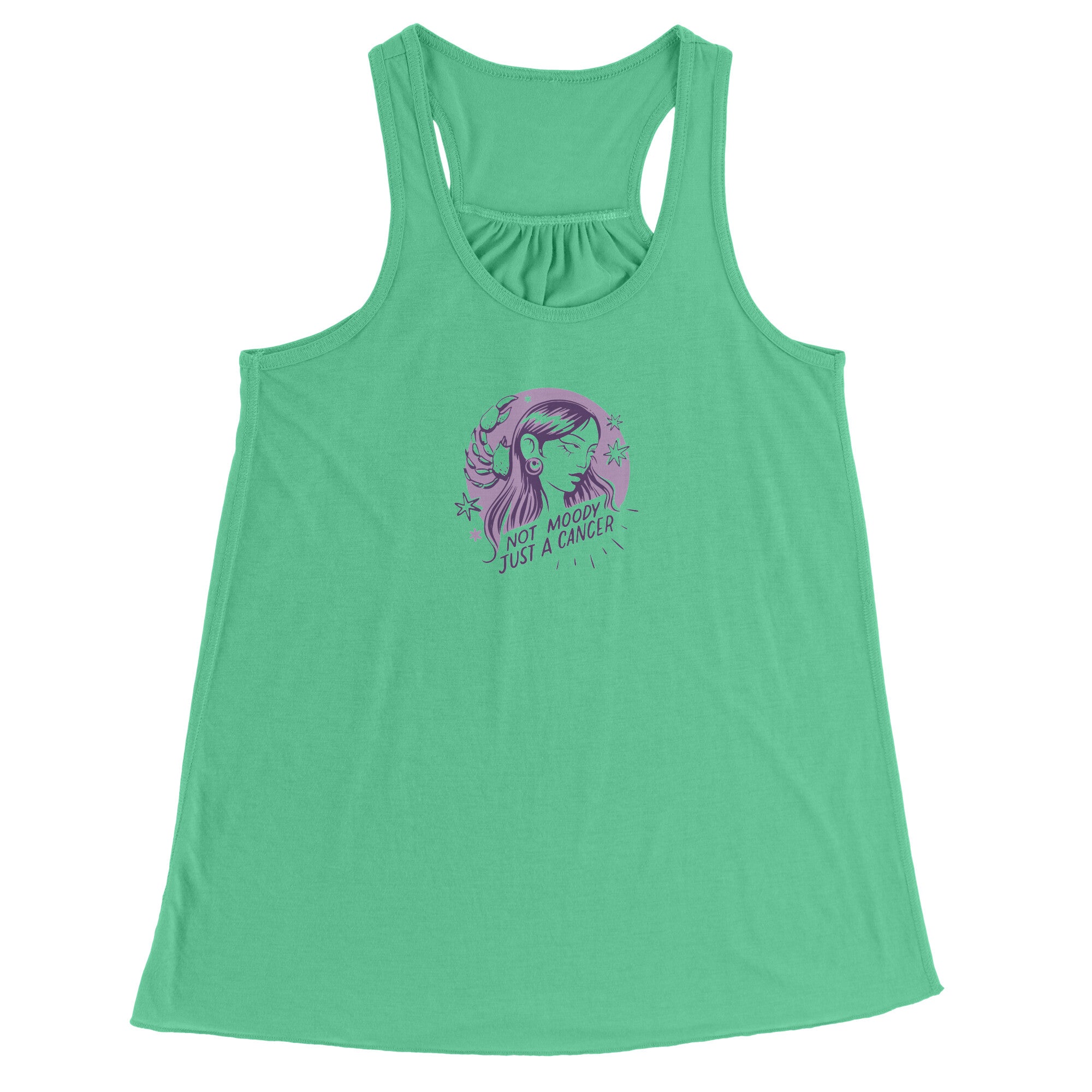 Cancer BELLA FLOWY RACEBACK TANK