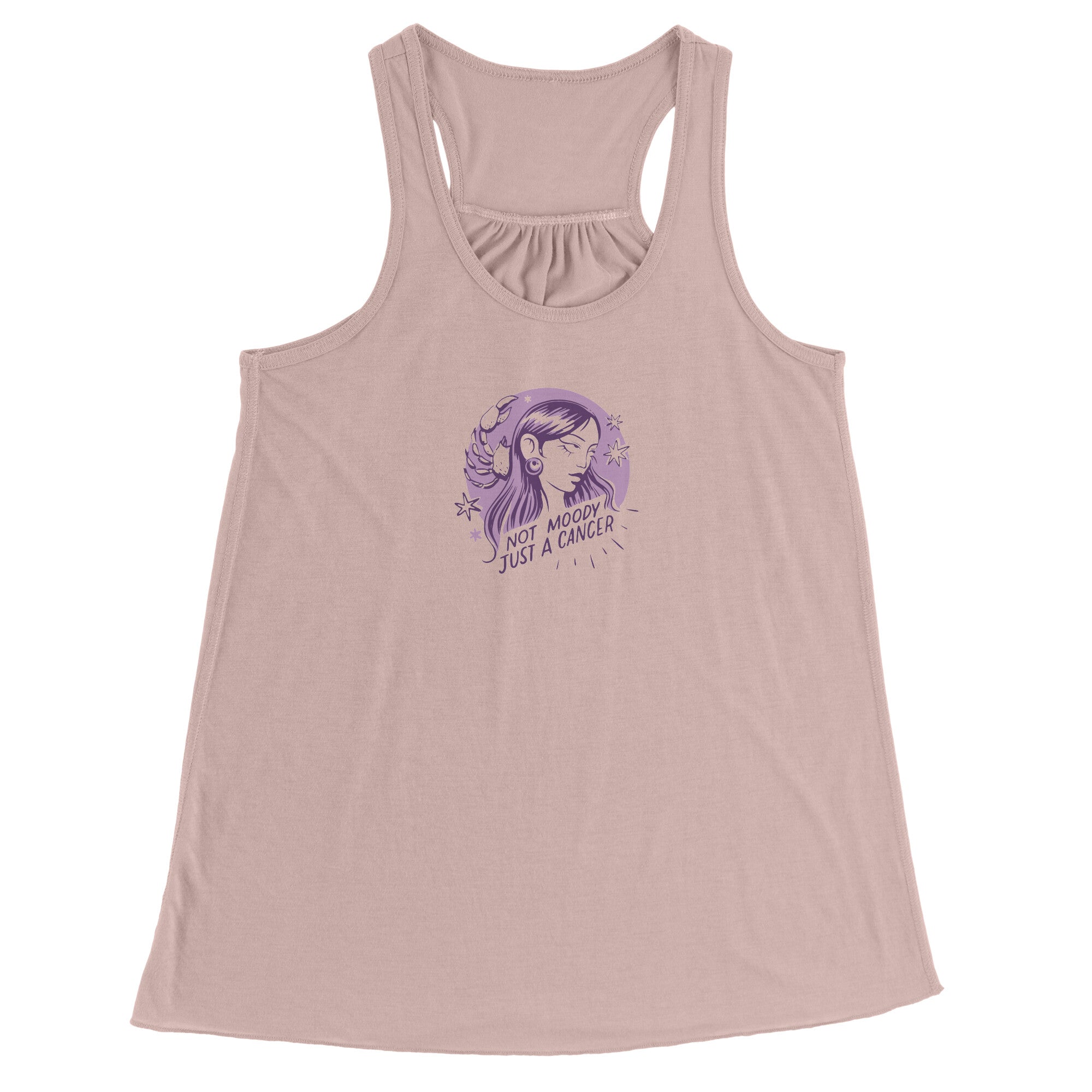 Cancer BELLA FLOWY RACEBACK TANK