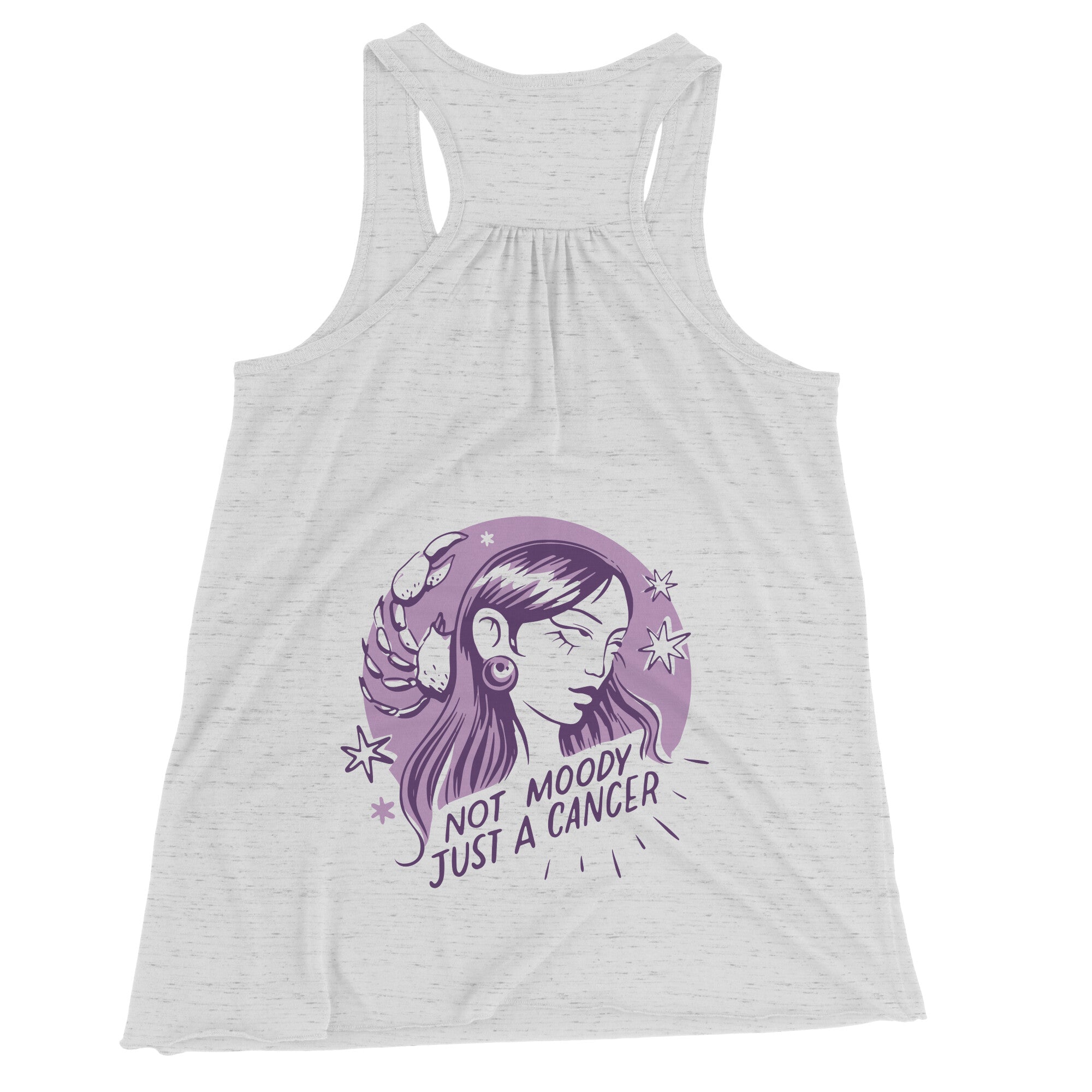 Cancer BELLA FLOWY RACEBACK TANK