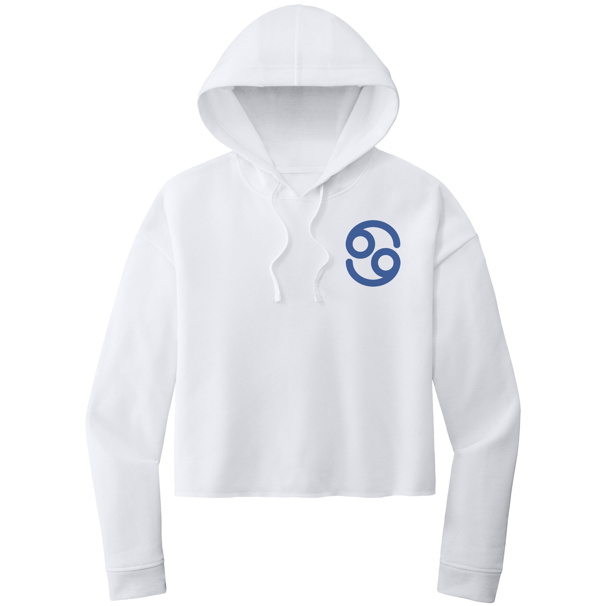 Cancer ITC WOMEN’S LIGHTWEIGHT CROP HOODED SWEATSHIRT