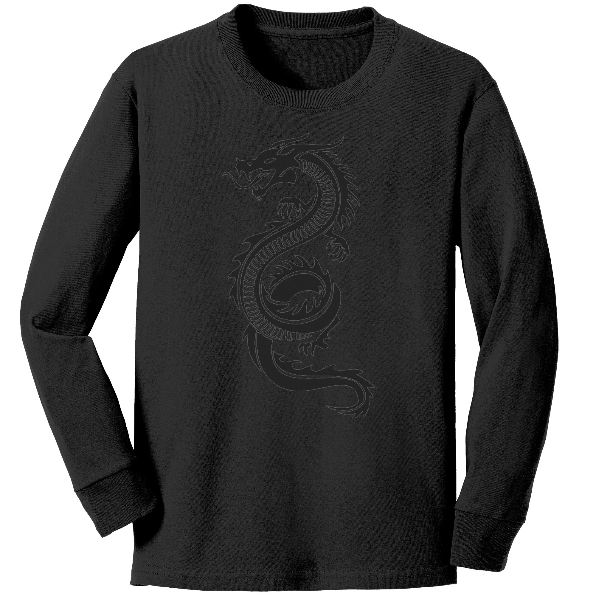 Canvas Toddler Jersey Long Sleeve Printed T-Shirt