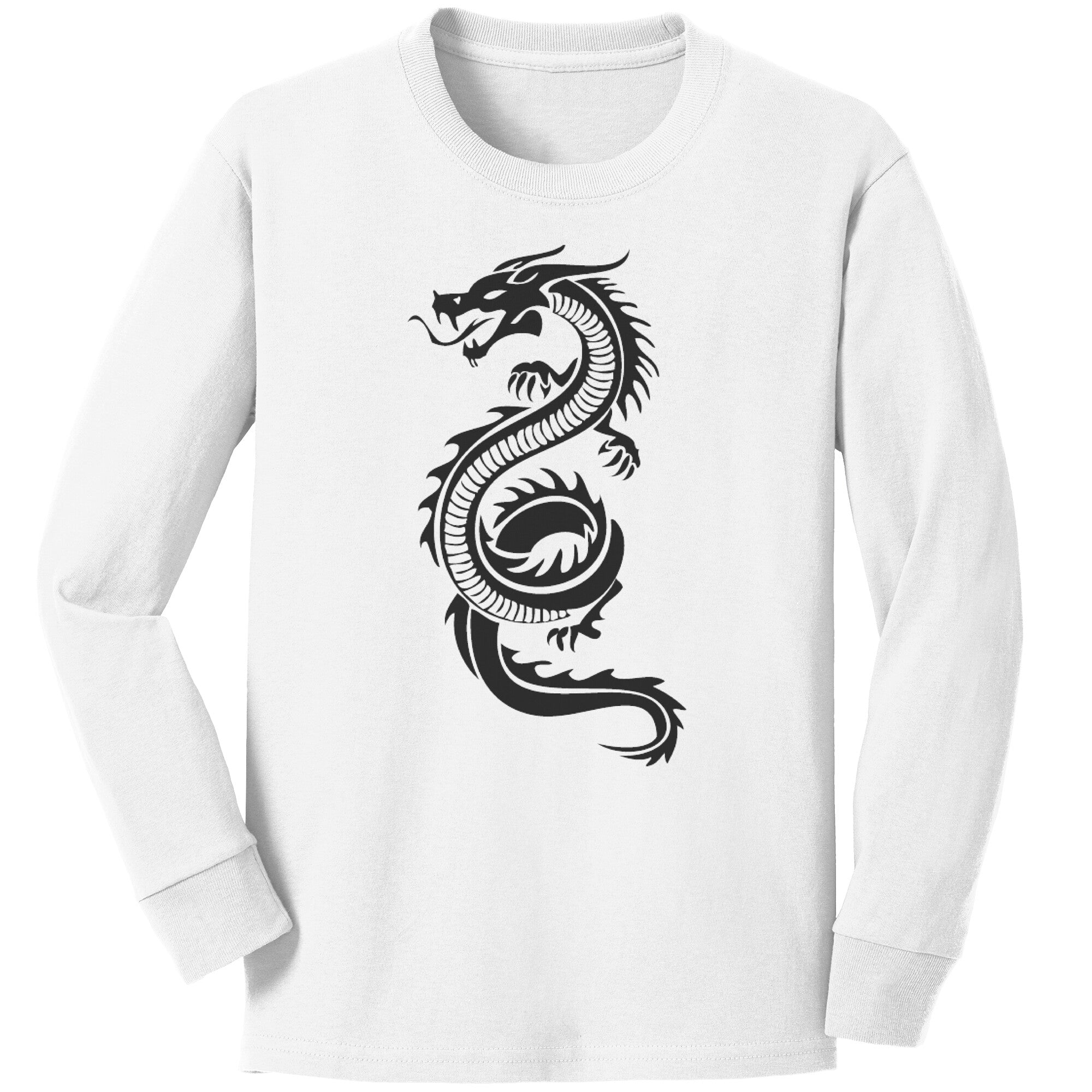 Canvas Toddler Jersey Long Sleeve Printed T-Shirt