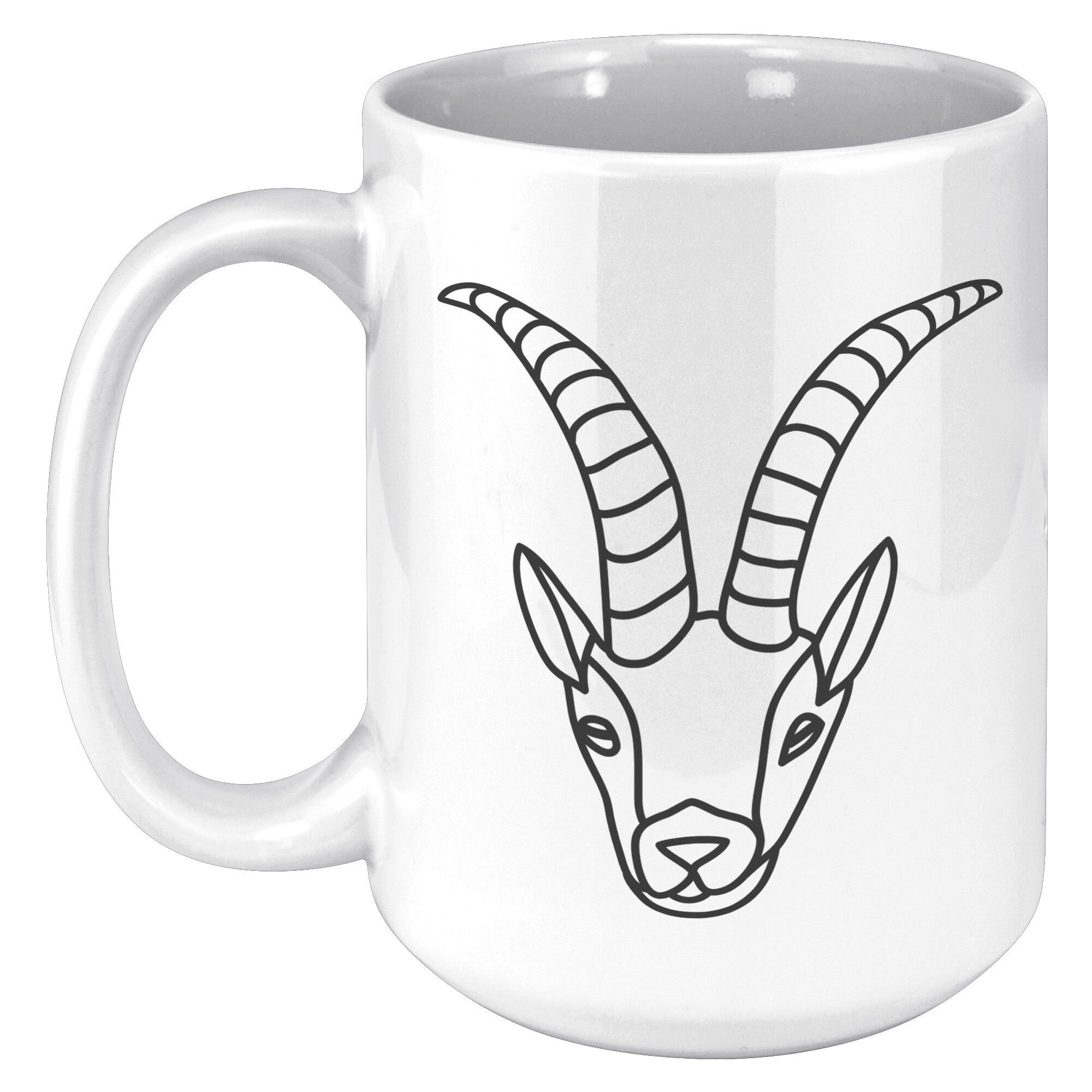 Capricorn 15OZ WHITE MUG