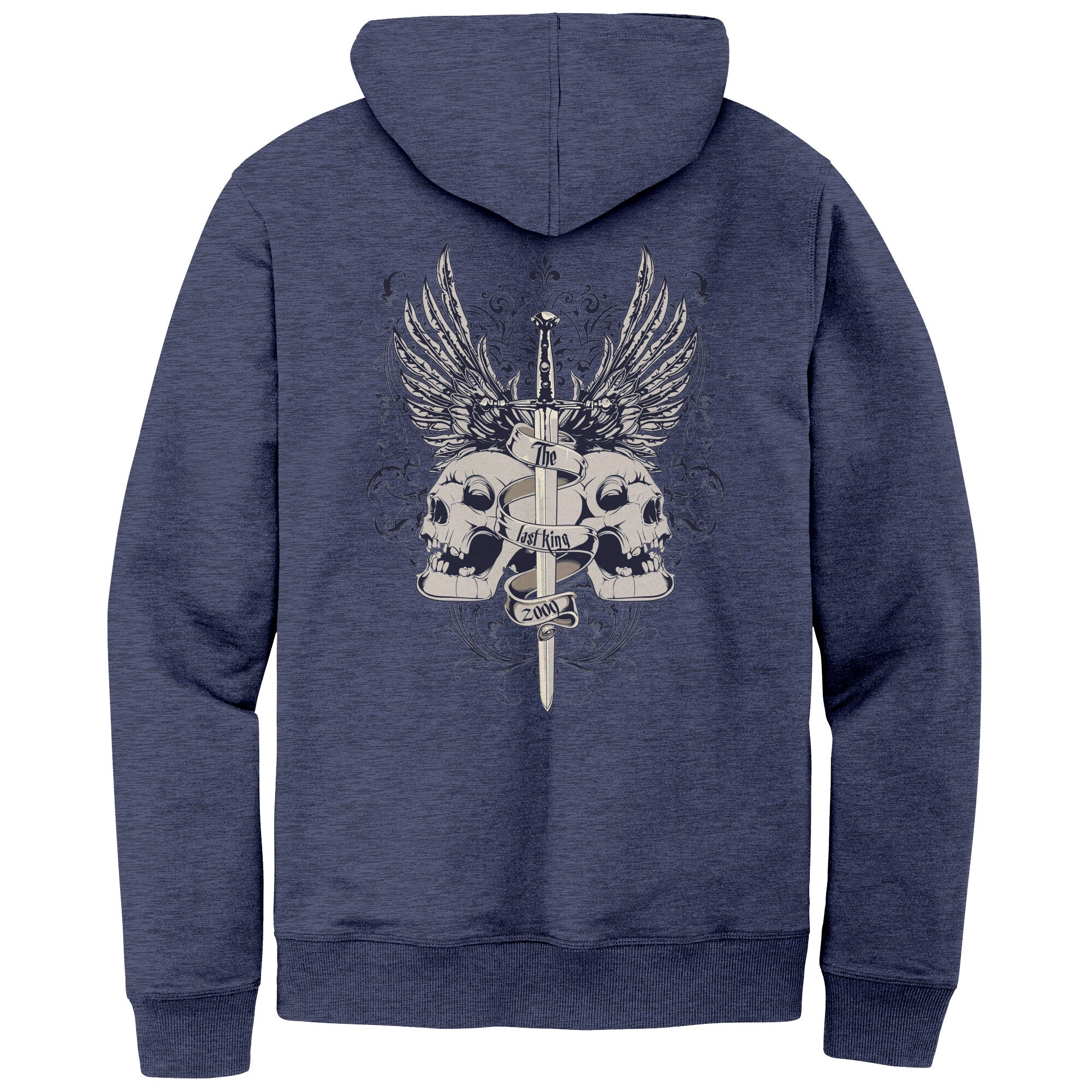 District Men's Re-Fleece Printed Hoodie