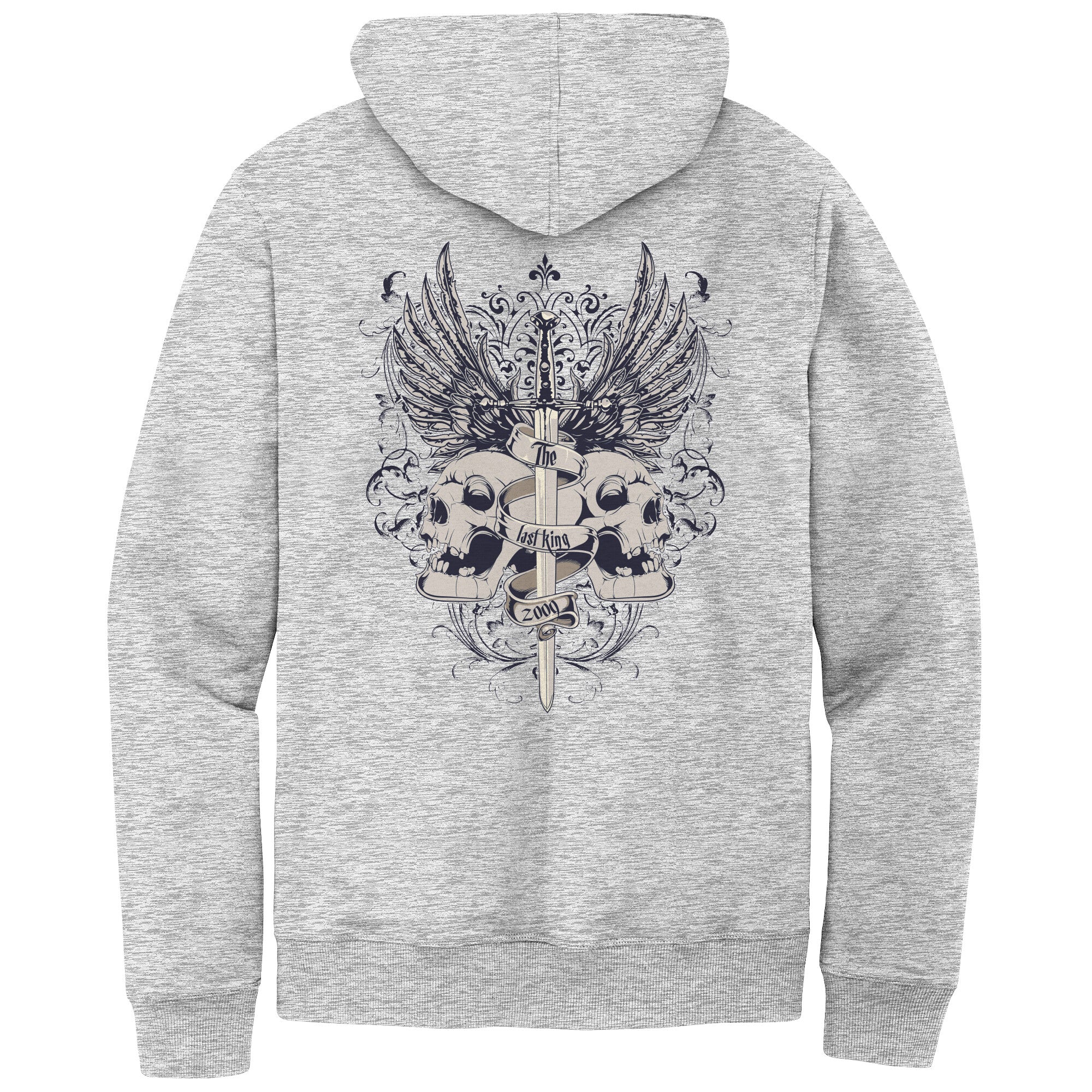 District Men's Re-Fleece Printed Hoodie