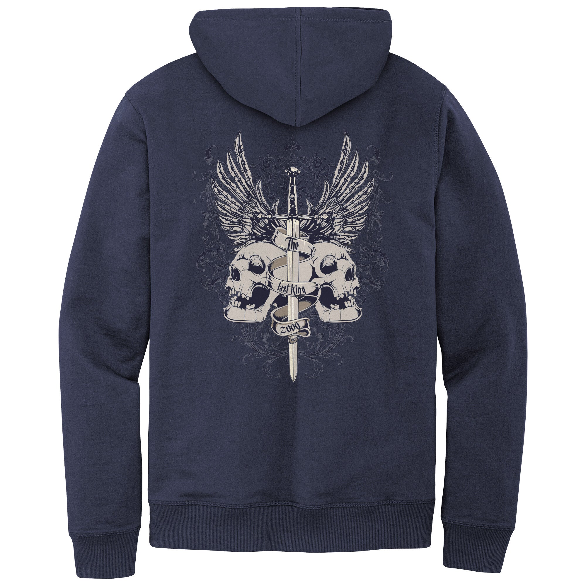 District Men's Re-Fleece Printed Hoodie