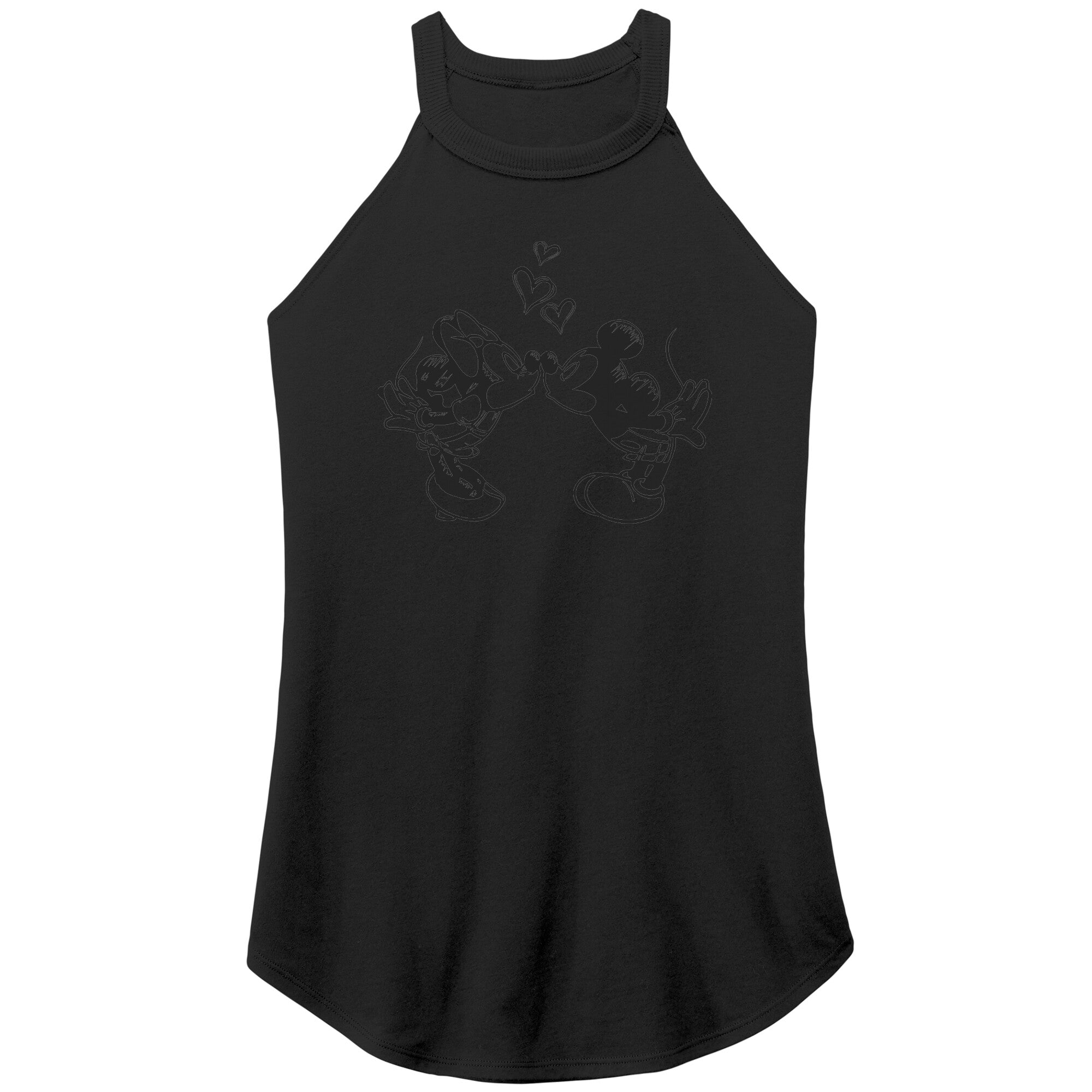 District Women's Perfect Tri Rocker Printed Tank