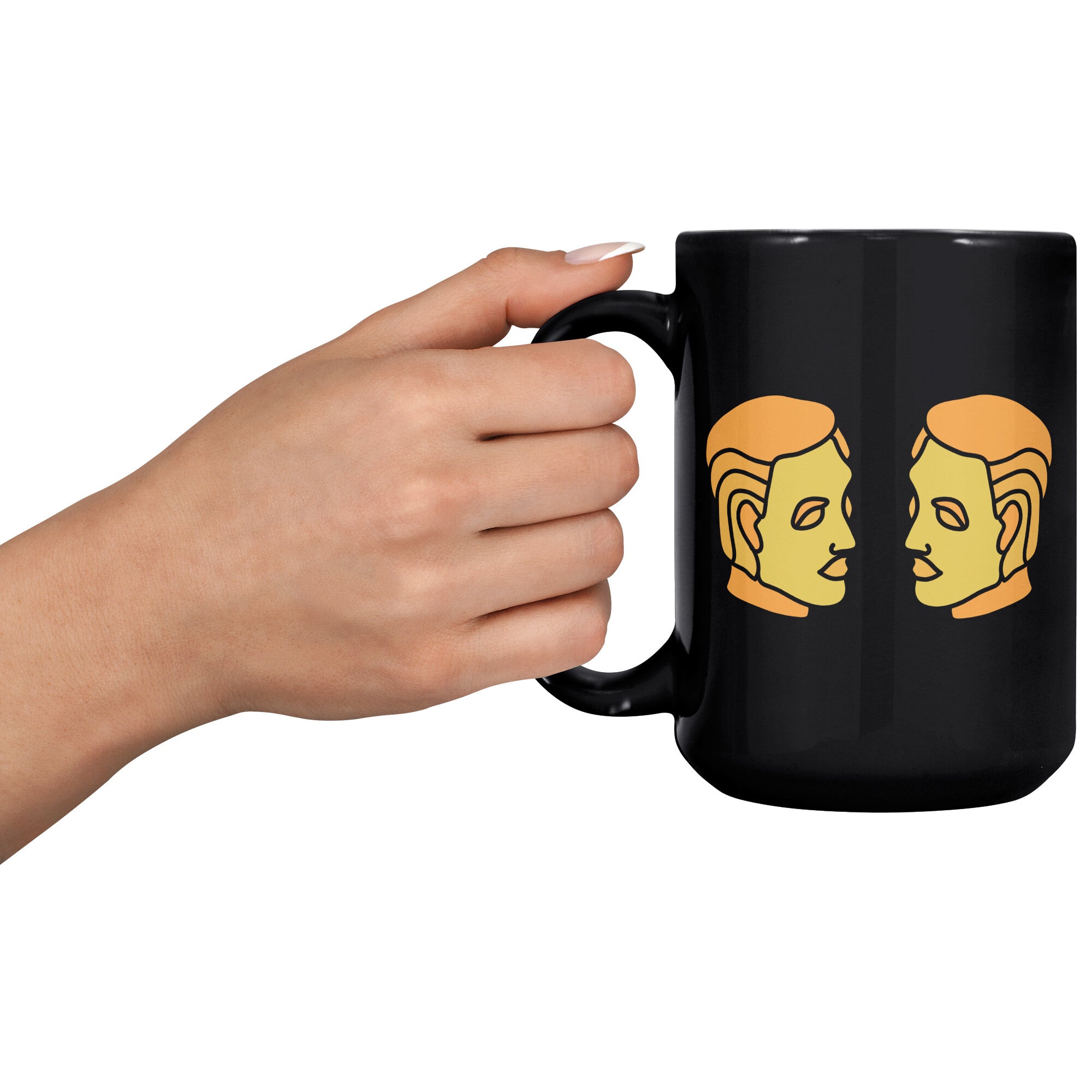Gemini 15OZ BLACK MUG