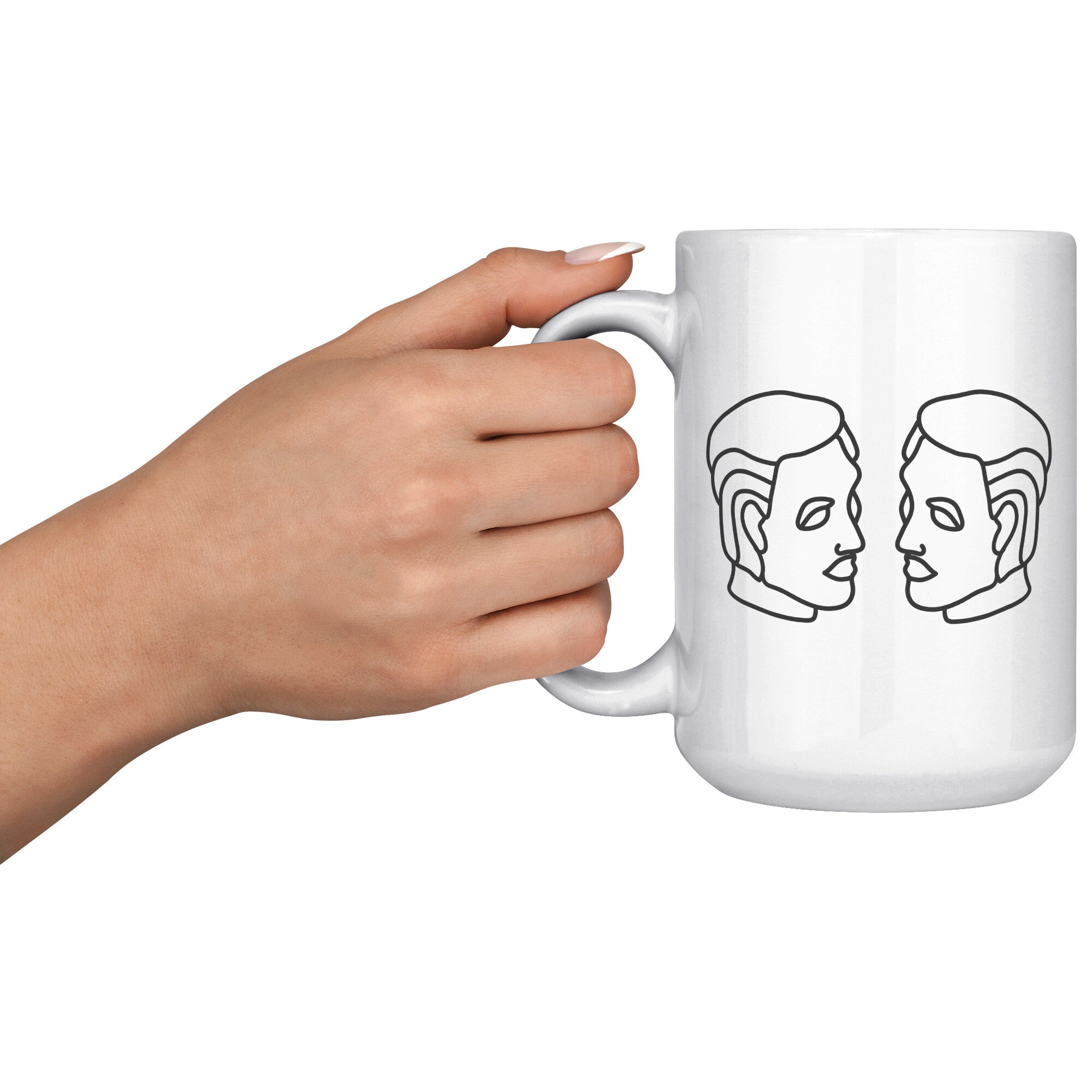 Gemini 15OZ WHITE MUG