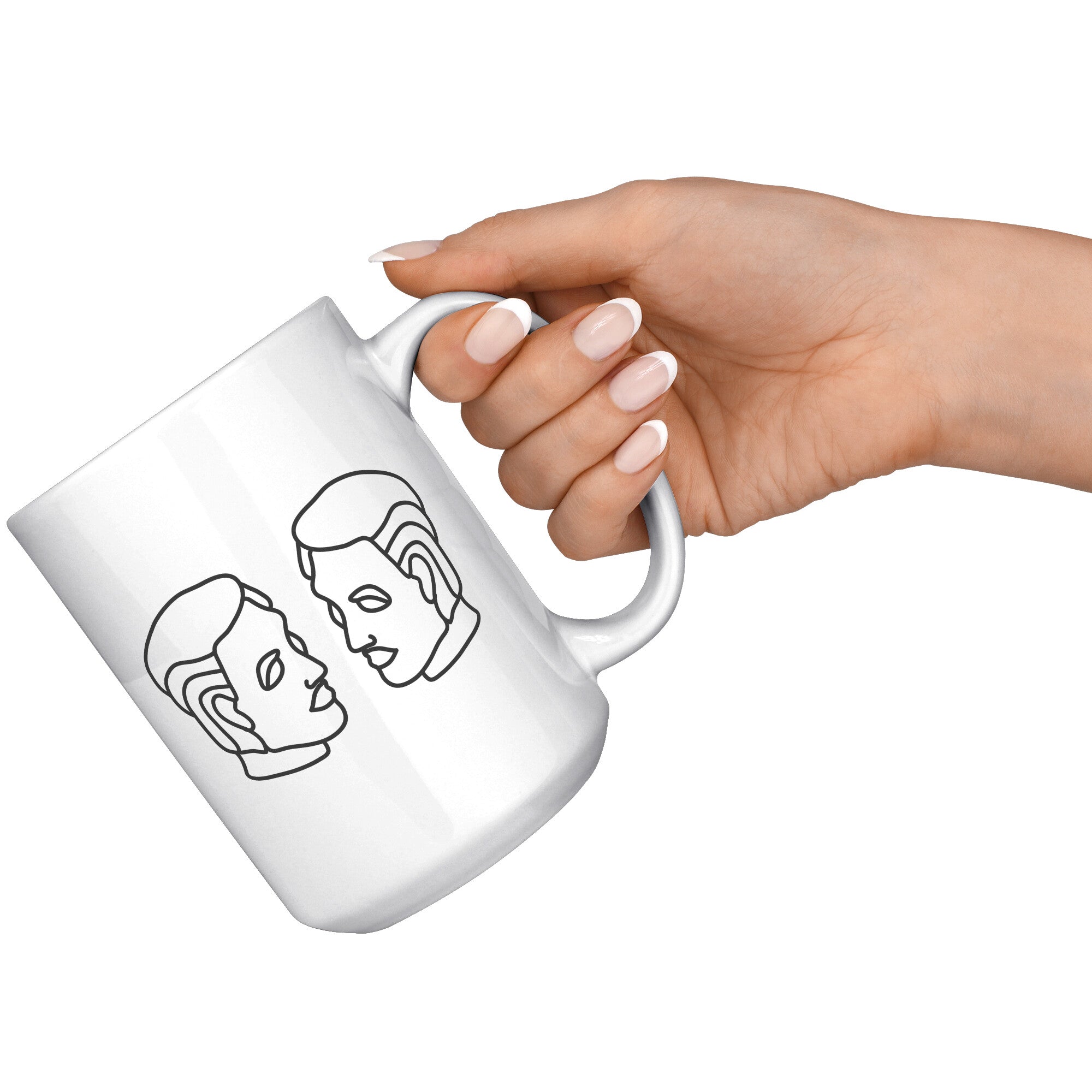 Gemini 15OZ WHITE MUG