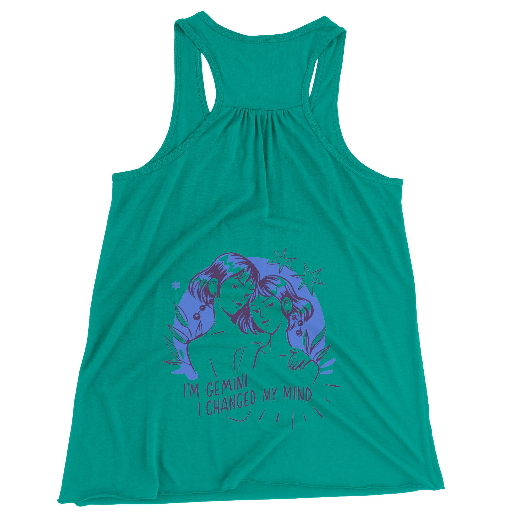 Gemini BELLA FLOWY RACEBACK TANK
