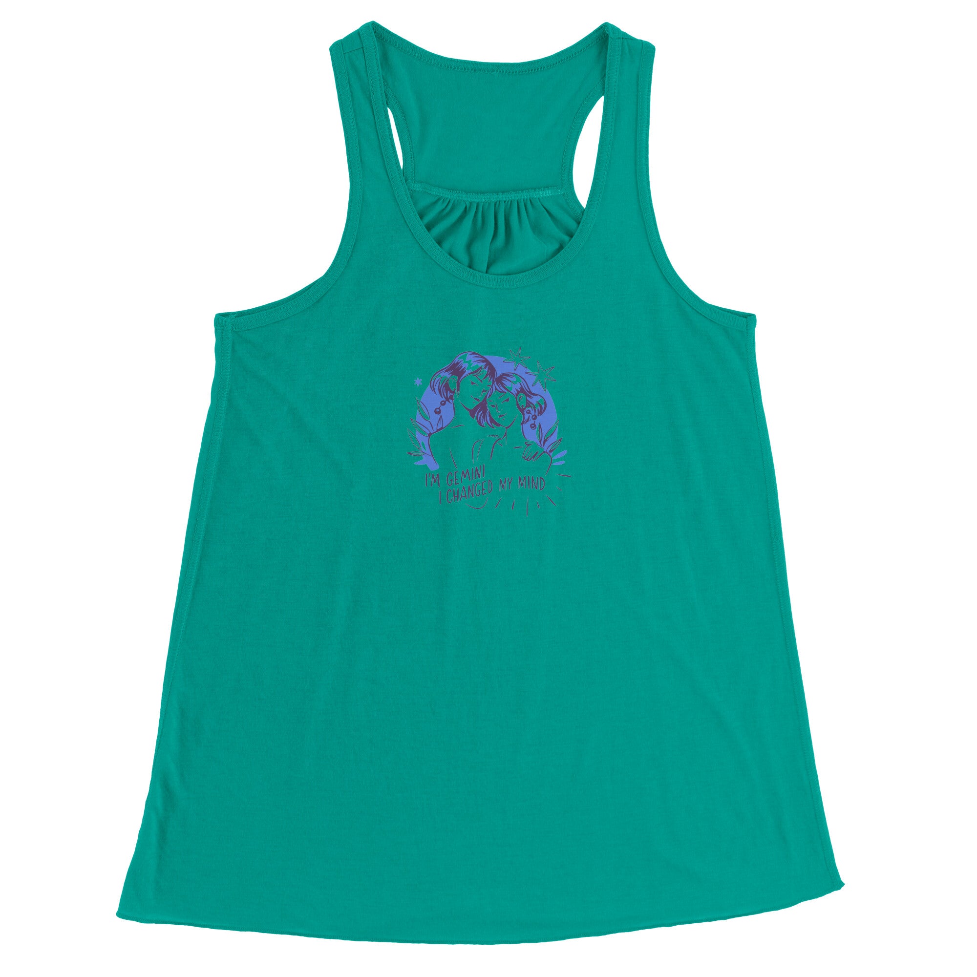 Gemini BELLA FLOWY RACEBACK TANK